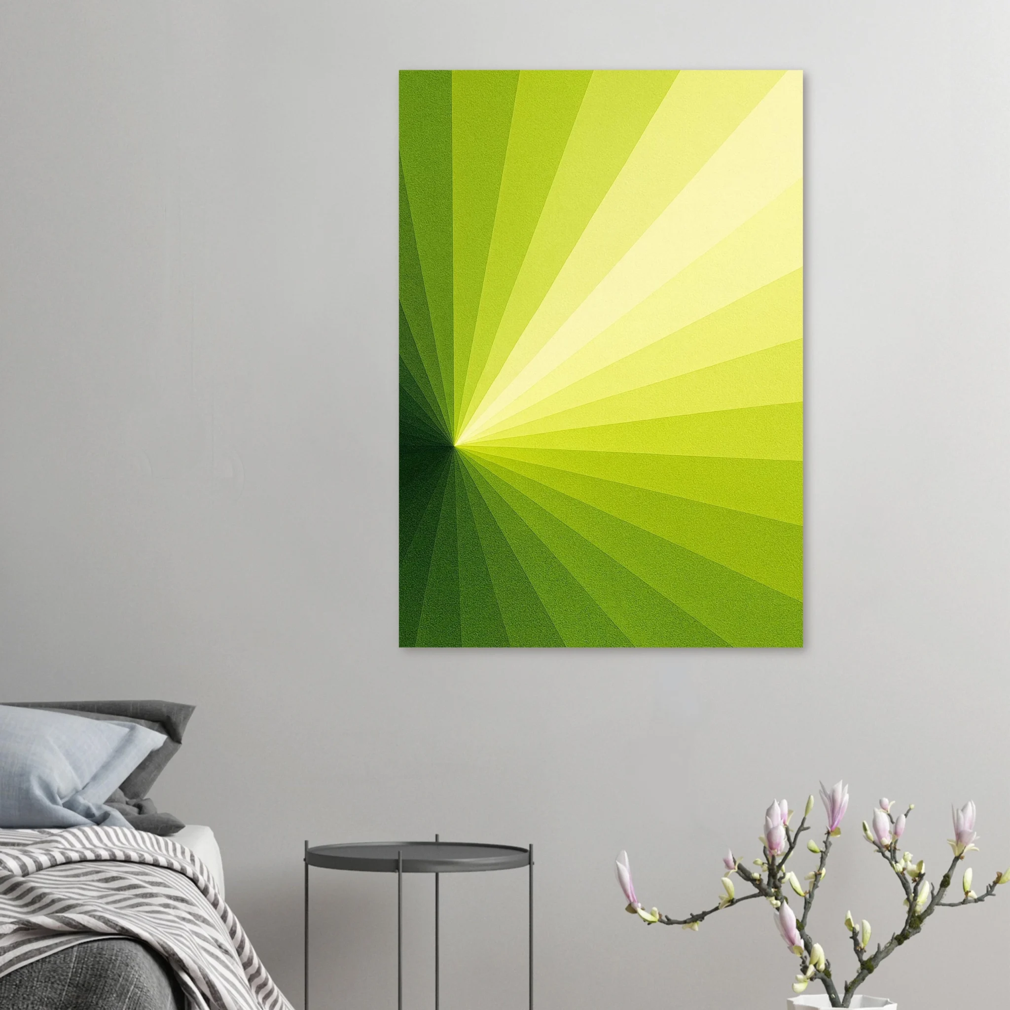 EU AURORA LIME 4 EU Giclée Print Poster AURORA LIME. Fine Art Wall Art with Archival Quality. Printed, packaged, and shipped in the EU. Exclusive ColorVanta design.