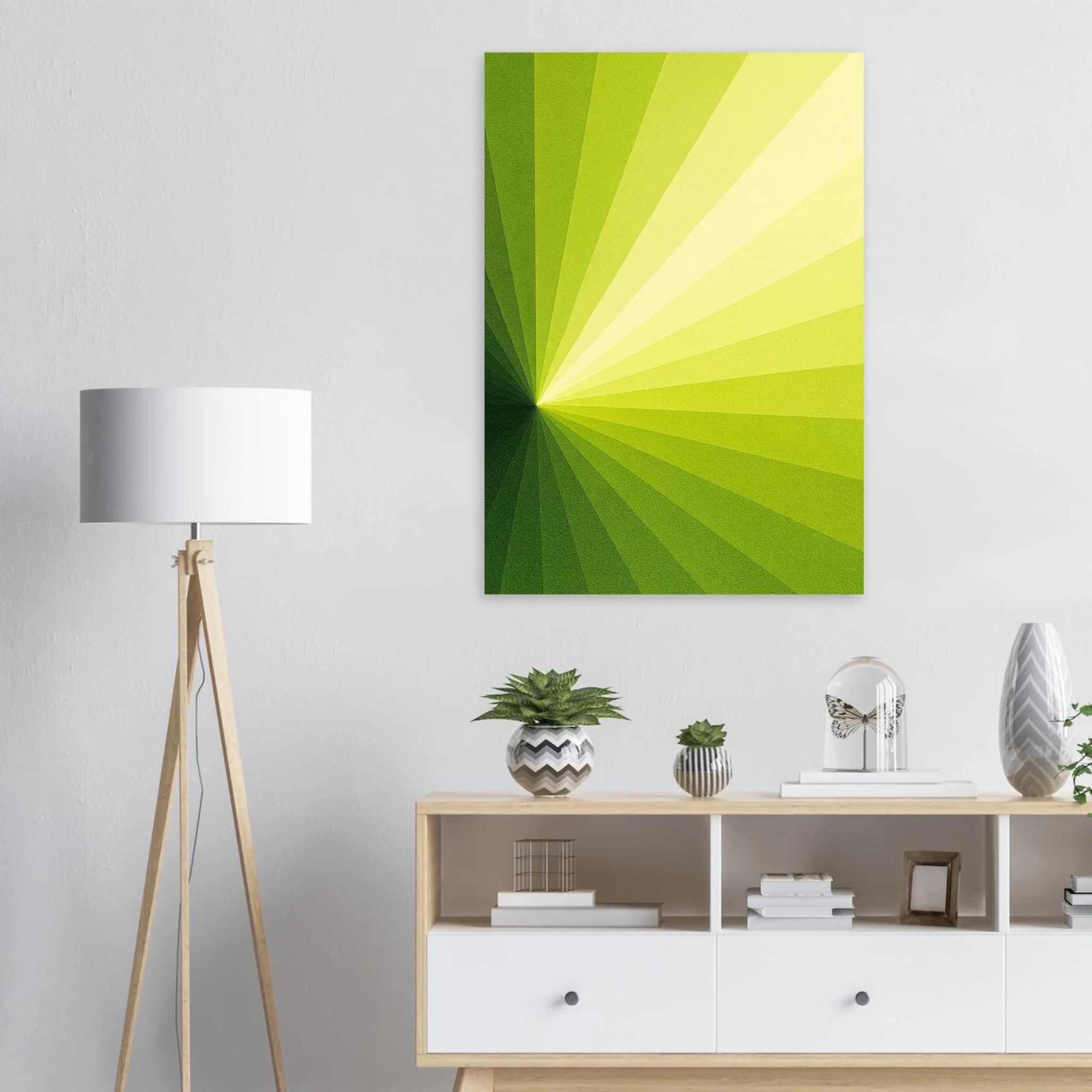 EU AURORA LIME 5 EU Giclée Print Poster AURORA LIME. Fine Art Wall Art with Archival Quality. Printed, packaged, and shipped in the EU. Exclusive ColorVanta design.