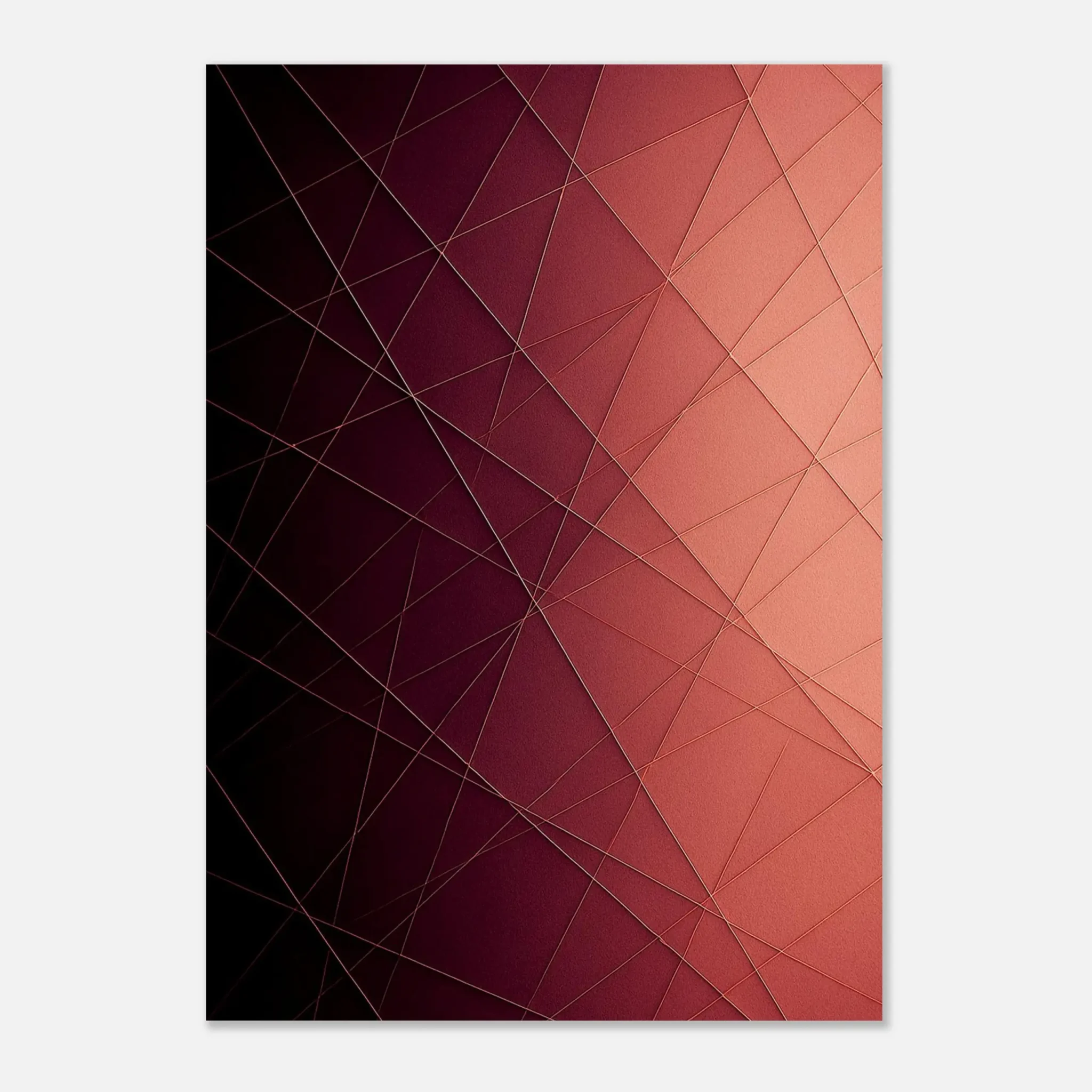 EU COPPER FLOW 2 EU Giclée Print Poster COPPER FLOW. Fine Art Wall Art with Archival Quality. Printed, packaged, and shipped in the EU. Exclusive ColorVanta design.