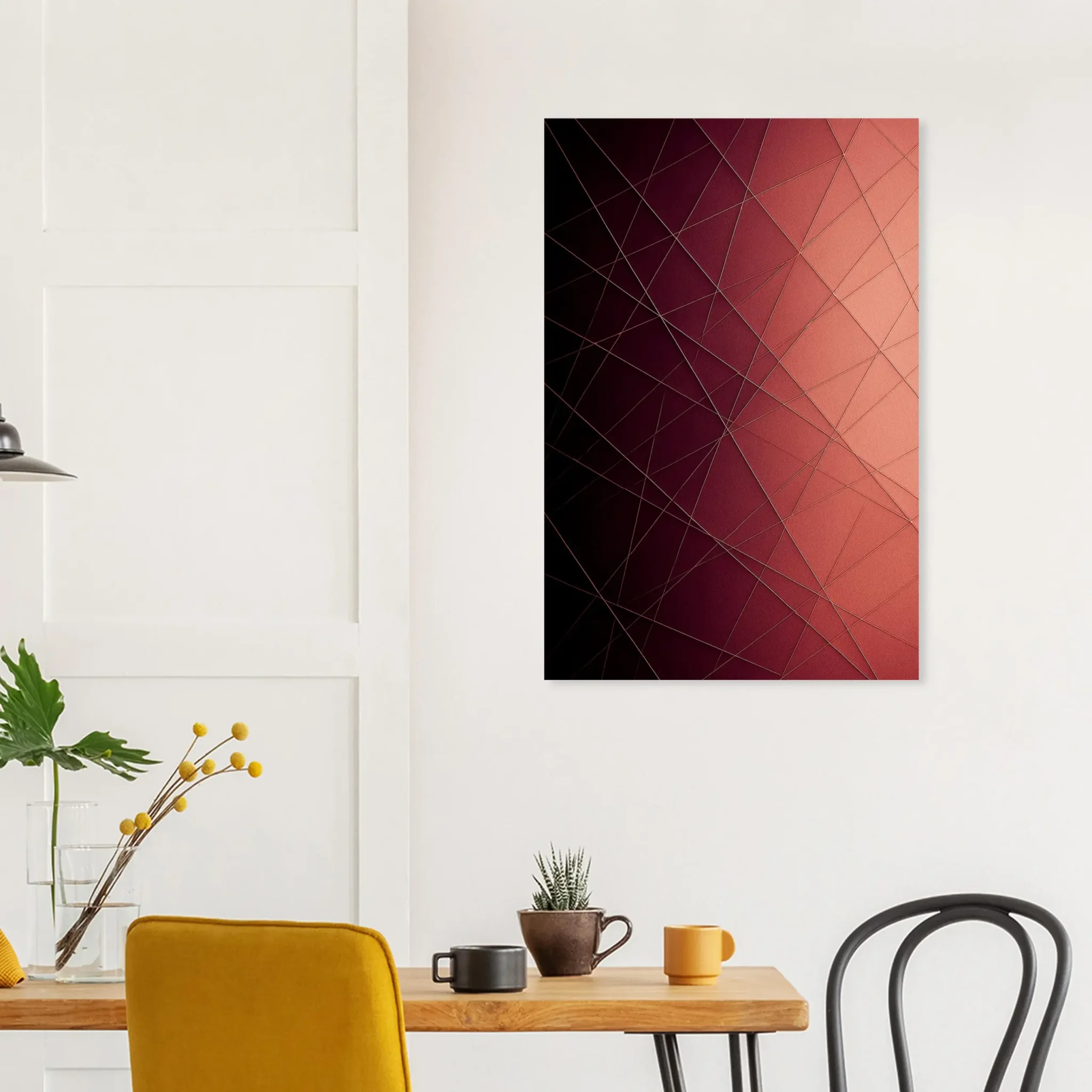 EU COPPER FLOW 8 EU Giclée Print Poster COPPER FLOW. Fine Art Wall Art with Archival Quality. Printed, packaged, and shipped in the EU. Exclusive ColorVanta design.