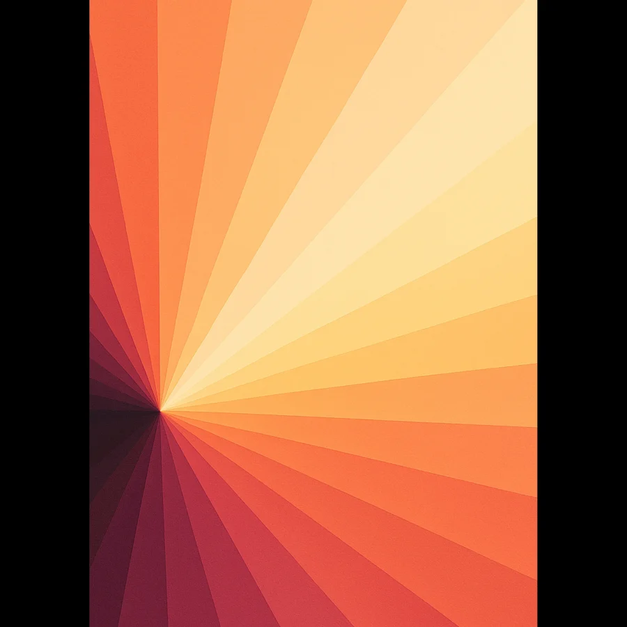 EU Giclée Print Poster DAWN VECTOR. Fine Art Wall Art with Archival Quality. Printed, packaged, and shipped in the EU. Exclusive ColorVanta design.