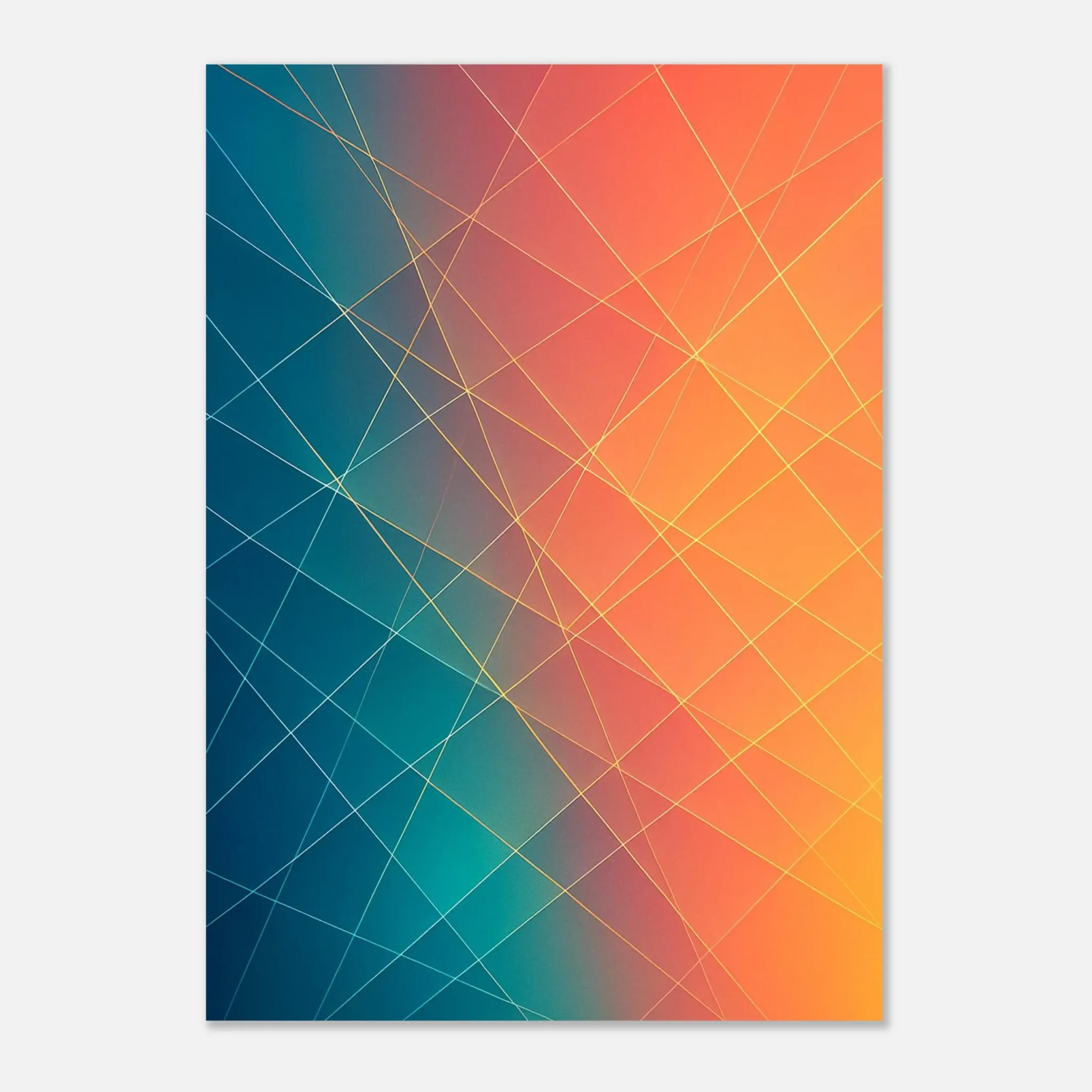 EU DUSK SHIFT 2 EU Giclée Print Poster DUSK SHIFT. Fine Art Wall Art with Archival Quality. Printed, packaged, and shipped in the EU. Exclusive ColorVanta design.