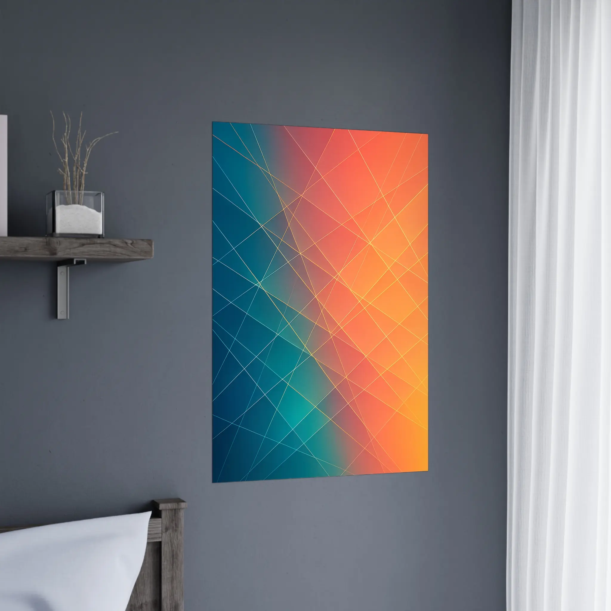 EU DUSK SHIFT 3 EU Giclée Print Poster DUSK SHIFT. Fine Art Wall Art with Archival Quality. Printed, packaged, and shipped in the EU. Exclusive ColorVanta design.