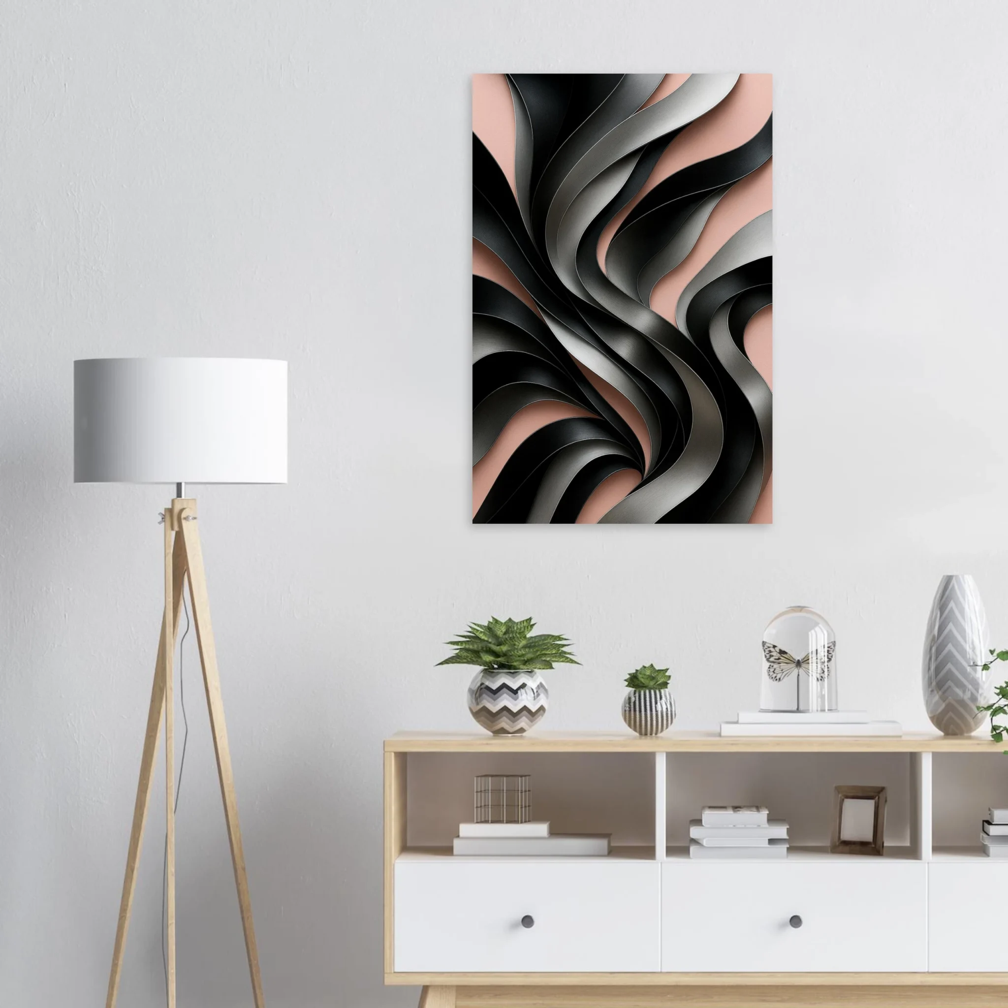 EU GRAPHITE AND ROSE 8 - V2 EU Giclée Print Poster GRAPHITE AND ROSE. Fine Art Wall Art with Archival Quality. Printed, packaged, and shipped in the EU. Exclusive ColorVanta design.