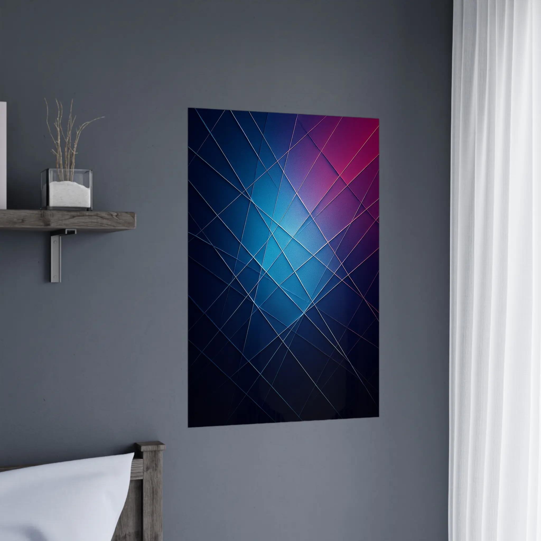 EU MIDNIGHT CURRENT 3 EU Giclée Print Poster MIDNIGHT CURRENT. Fine Art Wall Art with Archival Quality. Printed, packaged, and shipped in the EU. Exclusive ColorVanta design.
