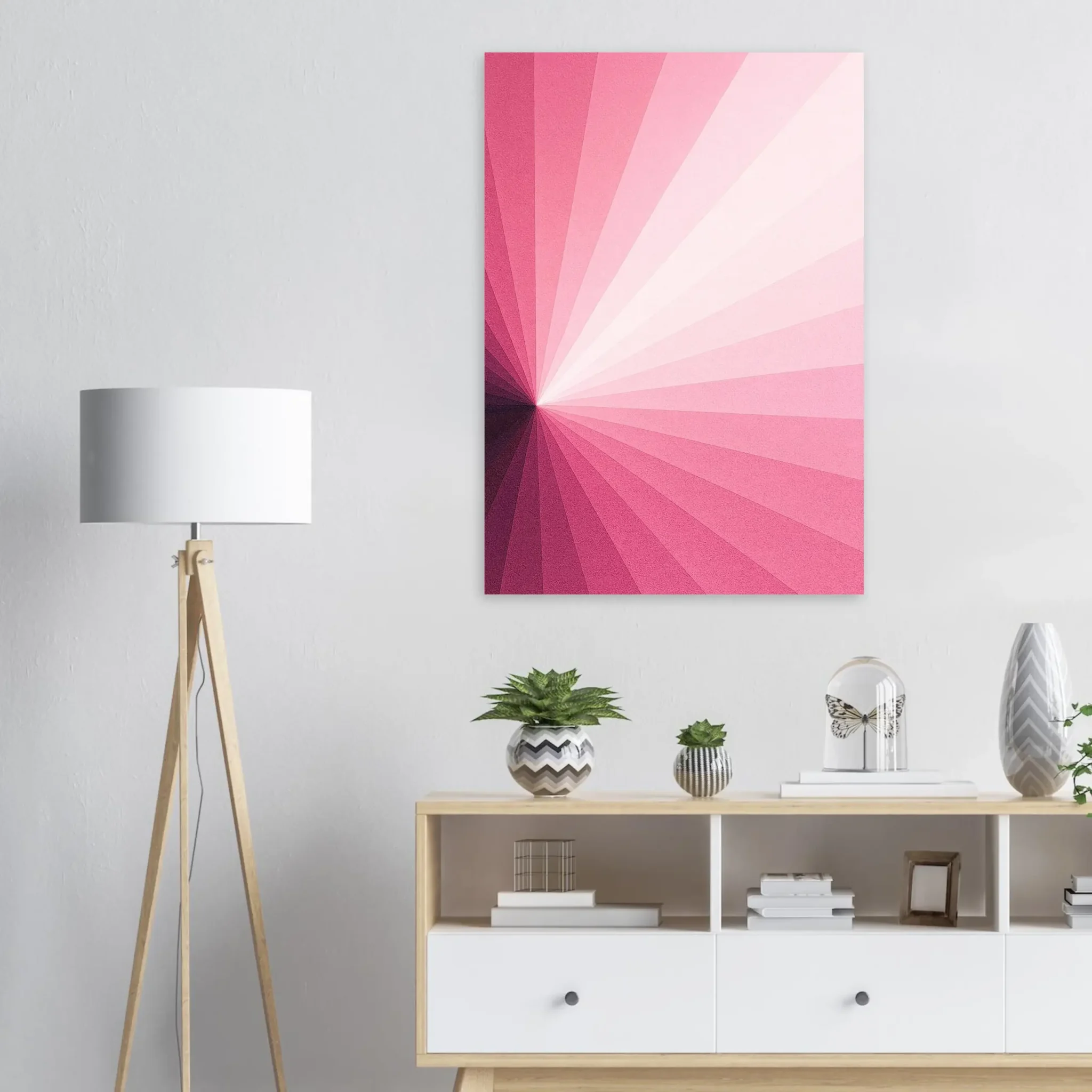 EU Giclée Print Poster ROSELIGHT ECHO. Fine Art Wall Art with Archival Quality. Printed, packaged, and shipped in the EU. Exclusive ColorVanta design.
