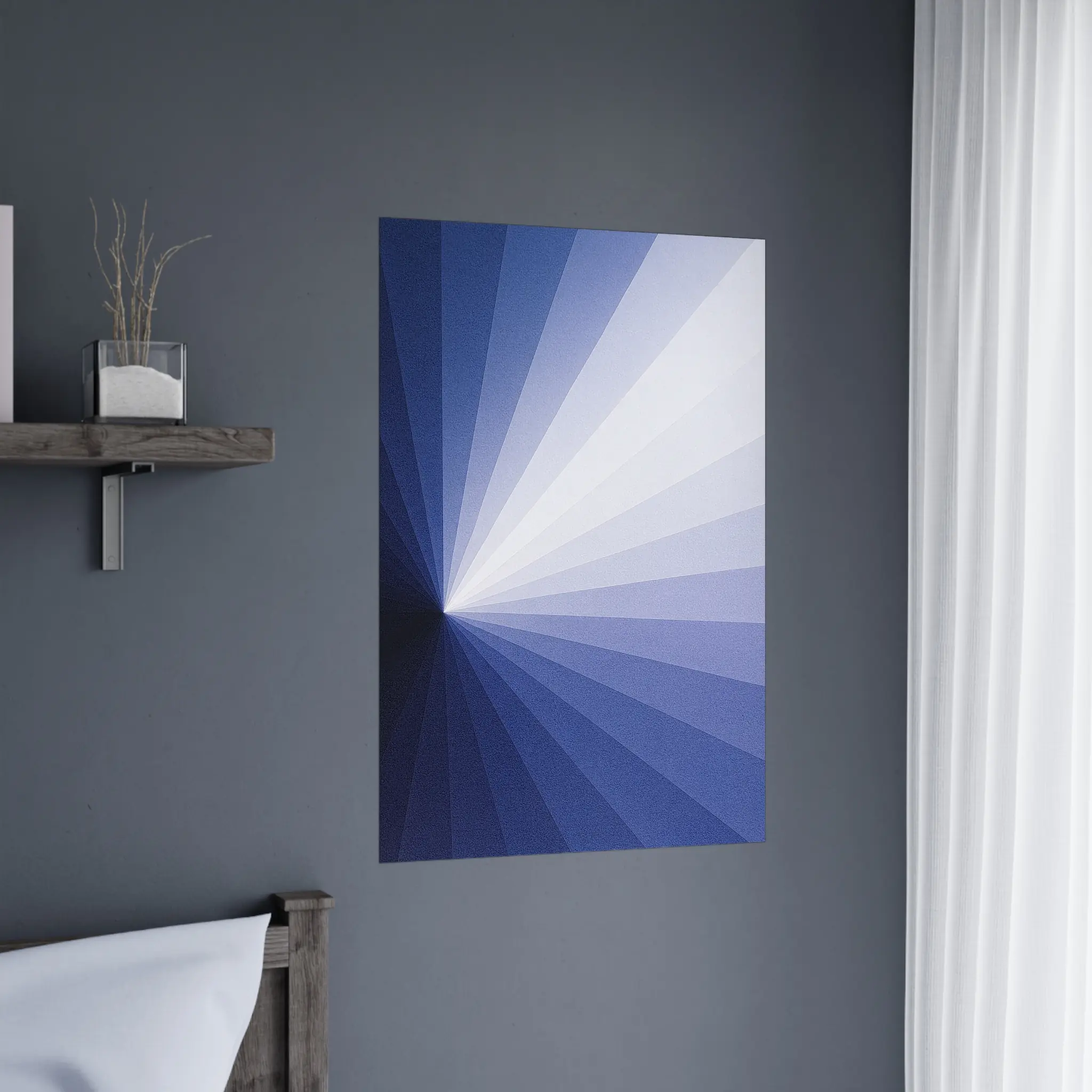 EU SLATE VECTOR 7 EU Giclée Print Poster SLATE VECTOR. Fine Art Wall Art with Archival Quality. Printed, packaged, and shipped in the EU. Exclusive ColorVanta design.