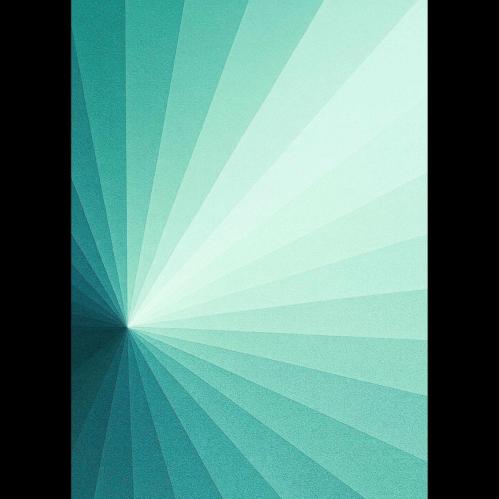 EU Giclée Print Poster TURQUOISE RISE. Fine Art Wall Art with Archival Quality. Printed, packaged, and shipped in the EU. ColorVanta exclusive.