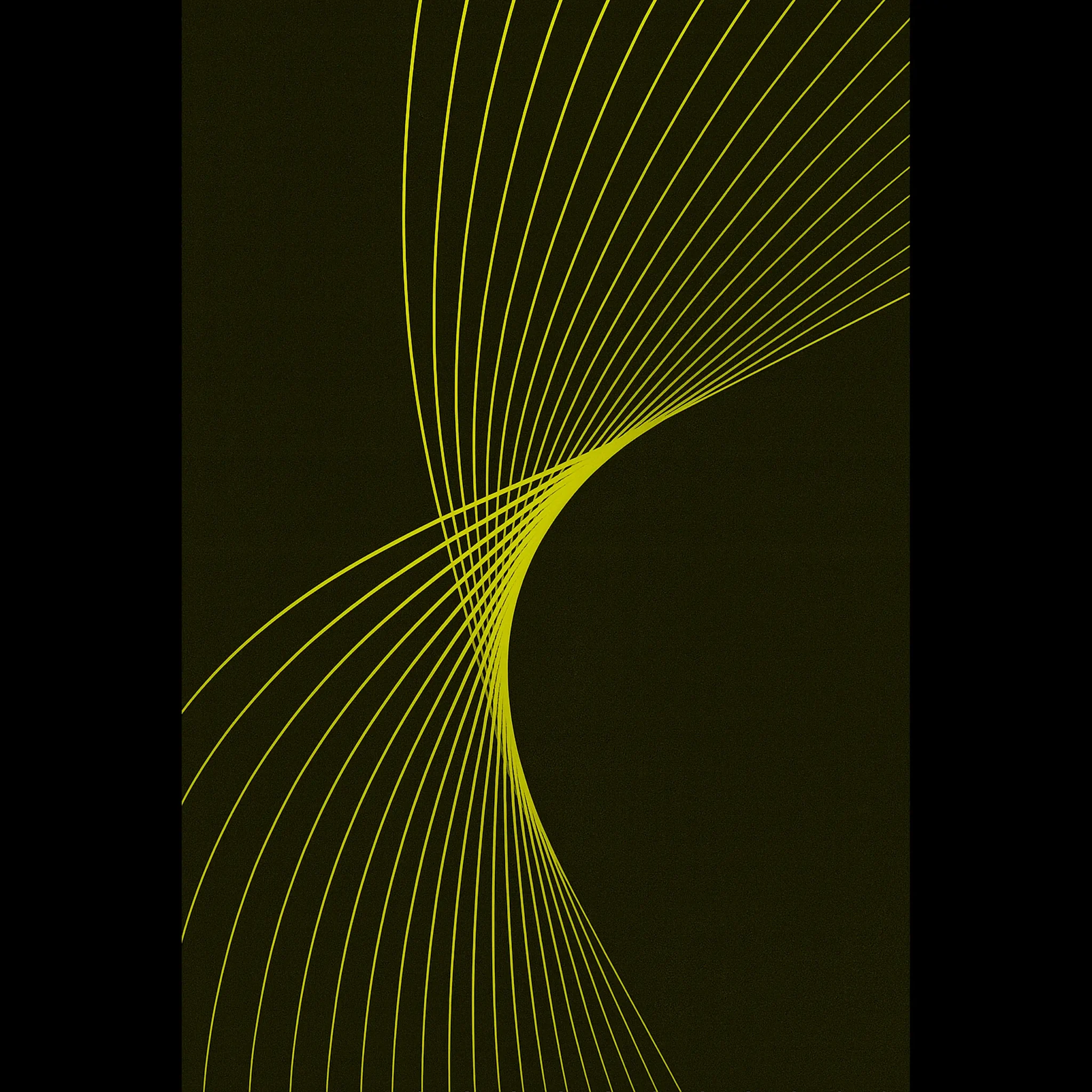 EU Giclée Print Poster YELLOW FLUX. Fine Art Wall Art with Archival Quality. Printed, packaged, and shipped in the EU. Exclusive ColorVanta design.