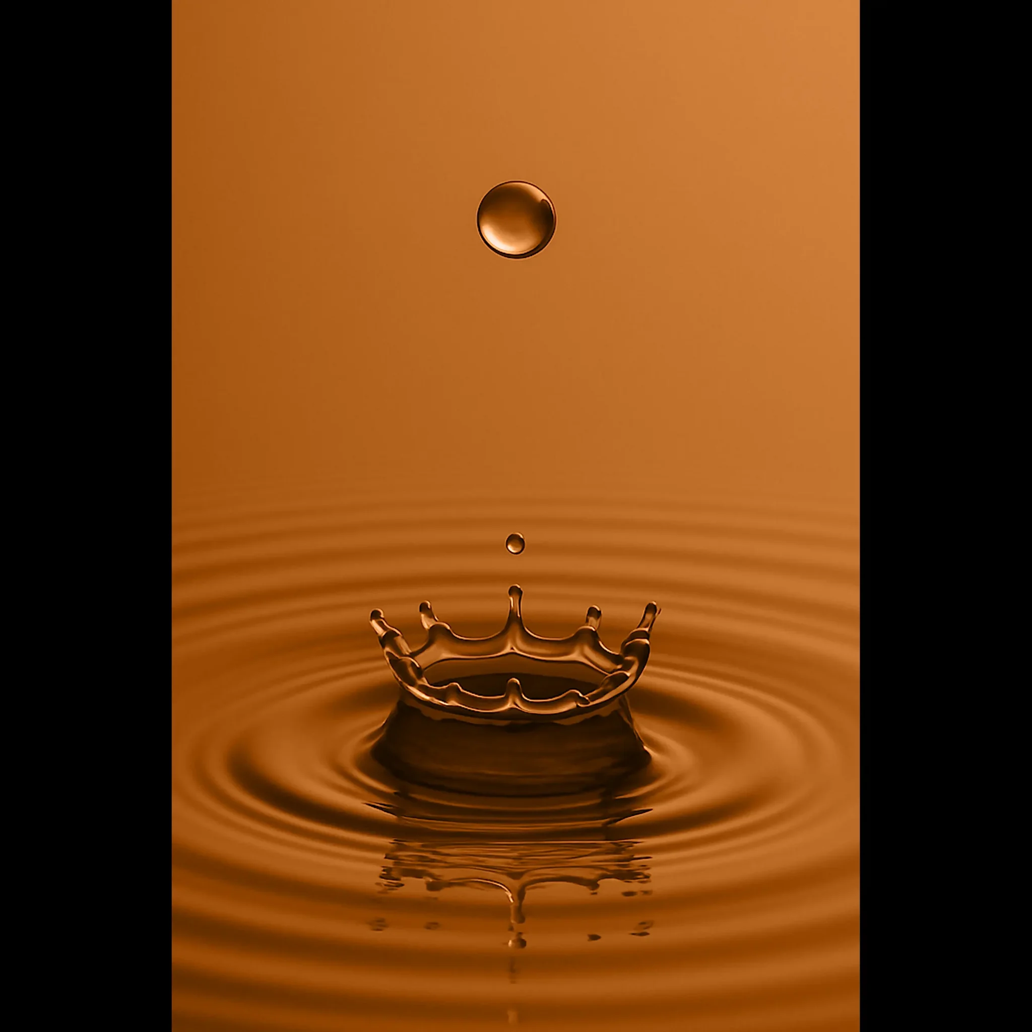 EU DROP OF SANDY BROWN EU Giclée Print Poster DROP OF SANDY BROWN. Fine Art Wall Art with Archival Quality. Printed, packaged, and shipped in the EU. Exclusive ColorVanta design.