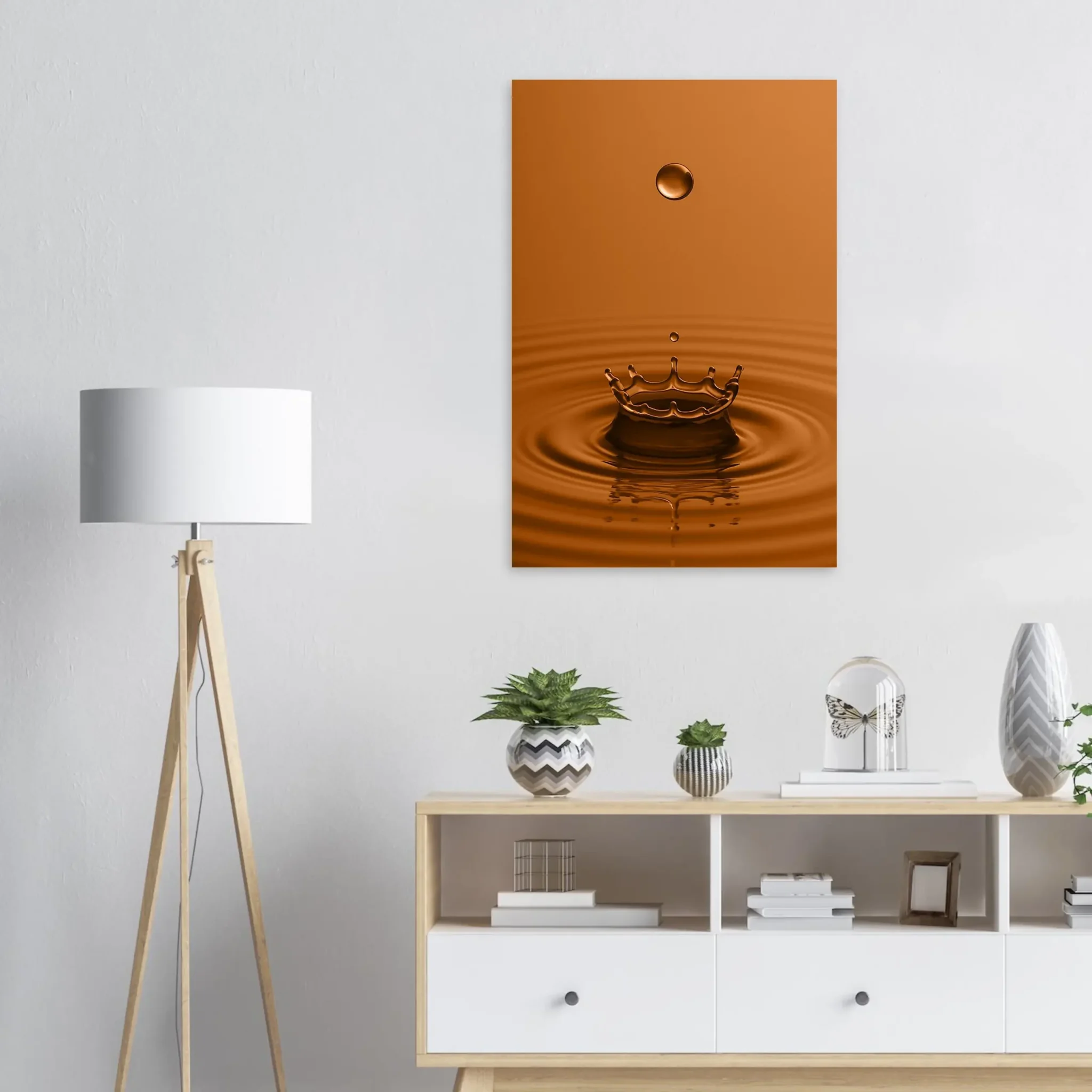 EU DROP OF SANDY BROWN 5 EU Giclée Print Poster DROP OF SANDY BROWN. Fine Art Wall Art with Archival Quality. Printed, packaged, and shipped in the EU. Exclusive ColorVanta design.