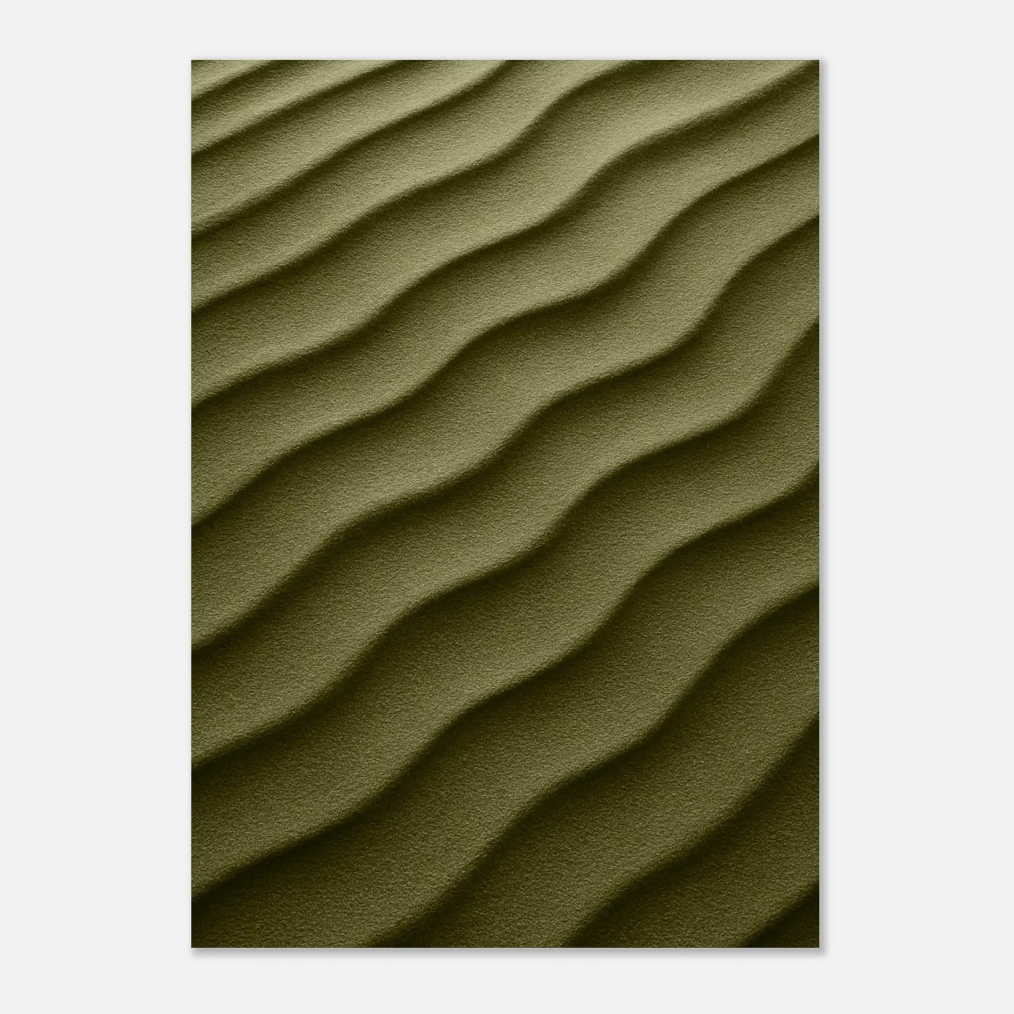 EU Giclée Print Poster DUNE OF LEMON CHIFFON. Fine Art Wall Art with Archival Quality. Printed, packaged, and shipped in the EU. Exclusive ColorVanta design.