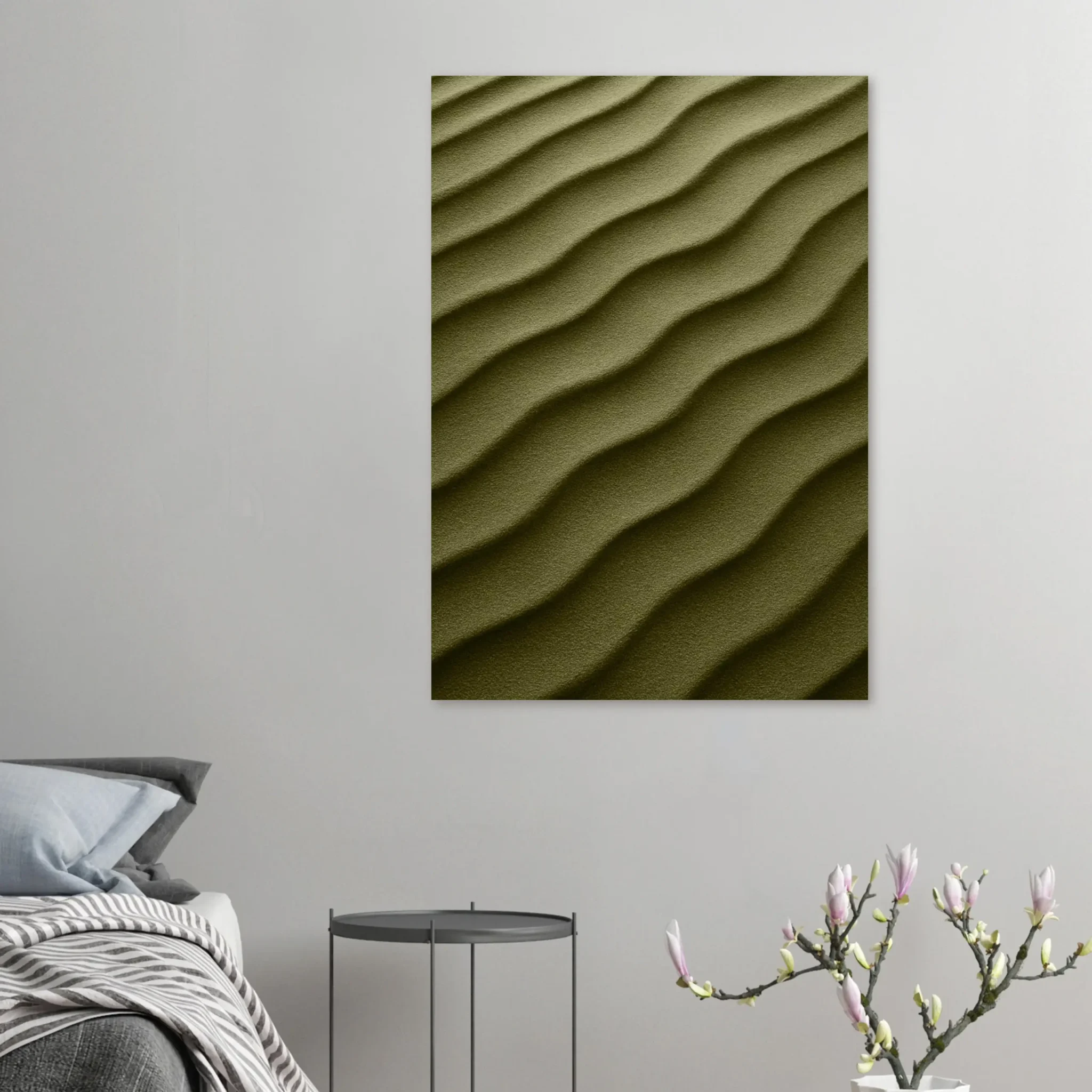 EU Giclée Print Poster DUNE OF LEMON CHIFFON. Fine Art Wall Art with Archival Quality. Printed, packaged, and shipped in the EU. Exclusive ColorVanta design.