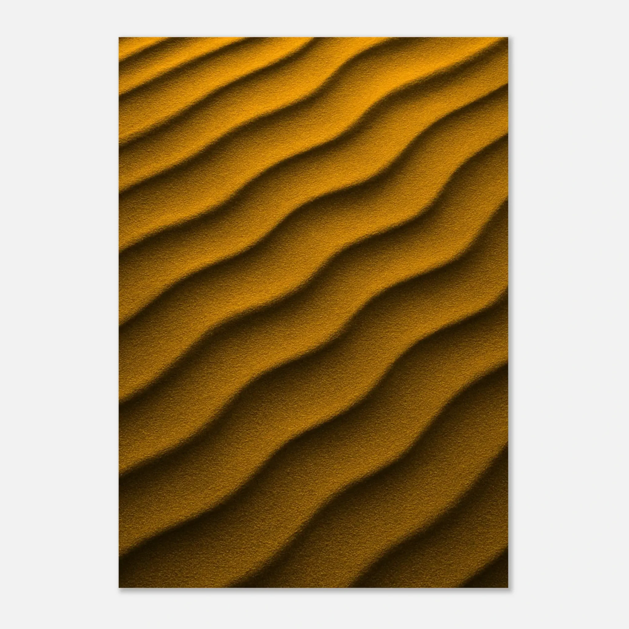 EU Giclée Print Poster DUNE OF ORANGE. Fine Art Wall Art with Archival Quality. Printed, packaged, and shipped in the EU. Exclusive ColorVanta design.