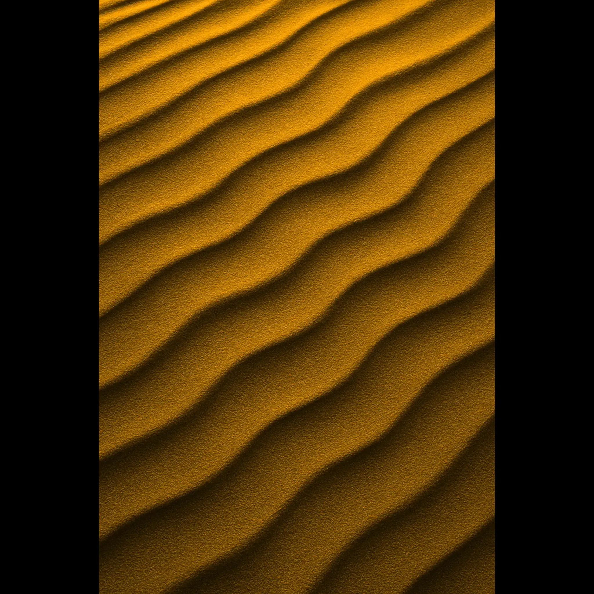 EU Giclée Print Poster DUNE OF ORANGE. Fine Art Wall Art with Archival Quality. Printed, packaged, and shipped in the EU. Exclusive ColorVanta design.
