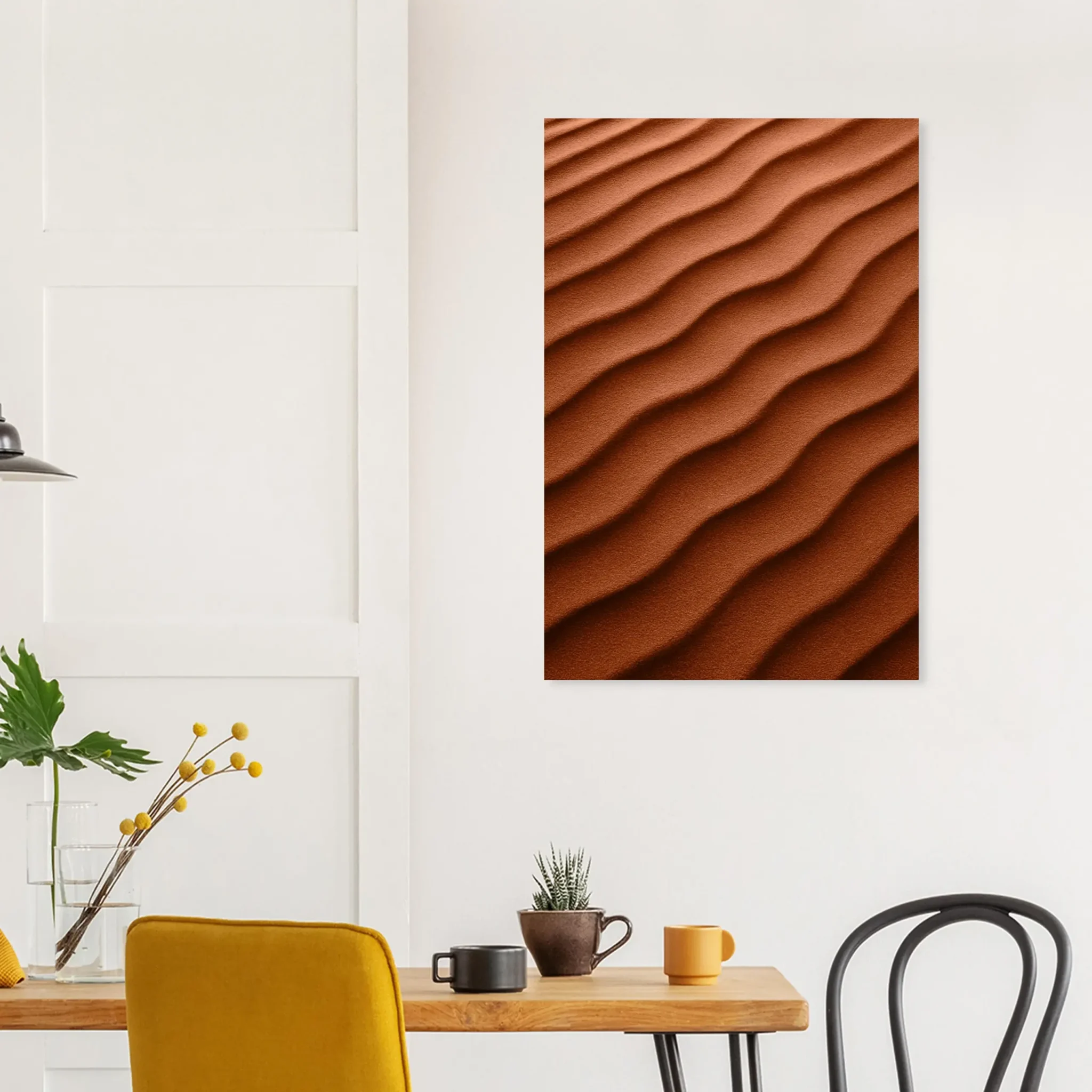 EU Giclée Print Poster DUNE OF SIENNA. Fine Art Wall Art with Archival Quality. Printed, packaged, and shipped in the EU. Exclusive ColorVanta design.