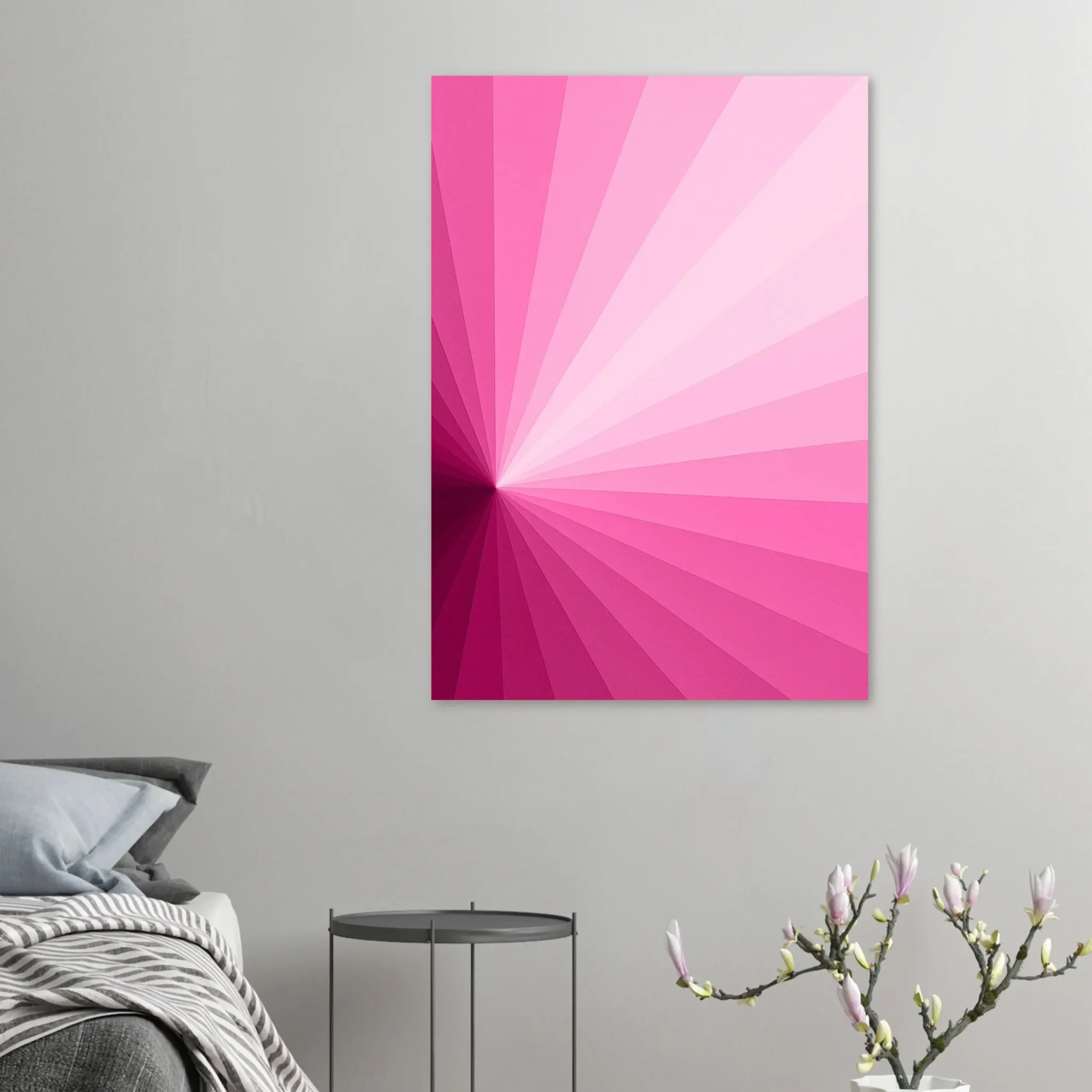 EU Giclée Print Poster PINK VECTOR. Fine Art Wall Art with Archival Quality. Printed, packaged, and shipped in the EU. Exclusive ColorVanta design.
