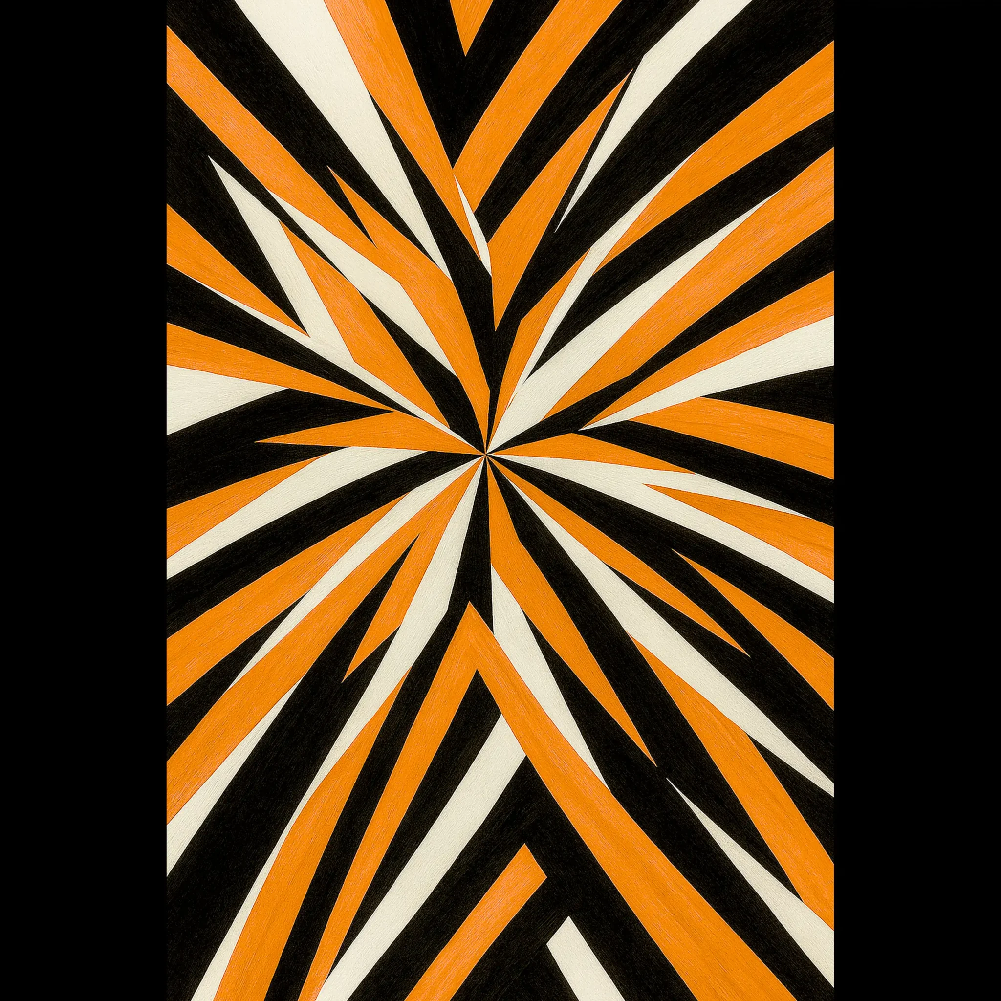 EU Giclée Print Poster SOLAR BURST. Fine Art Wall Art with Archival Quality. Printed, packaged, and shipped in the EU. Exclusive ColorVanta design.