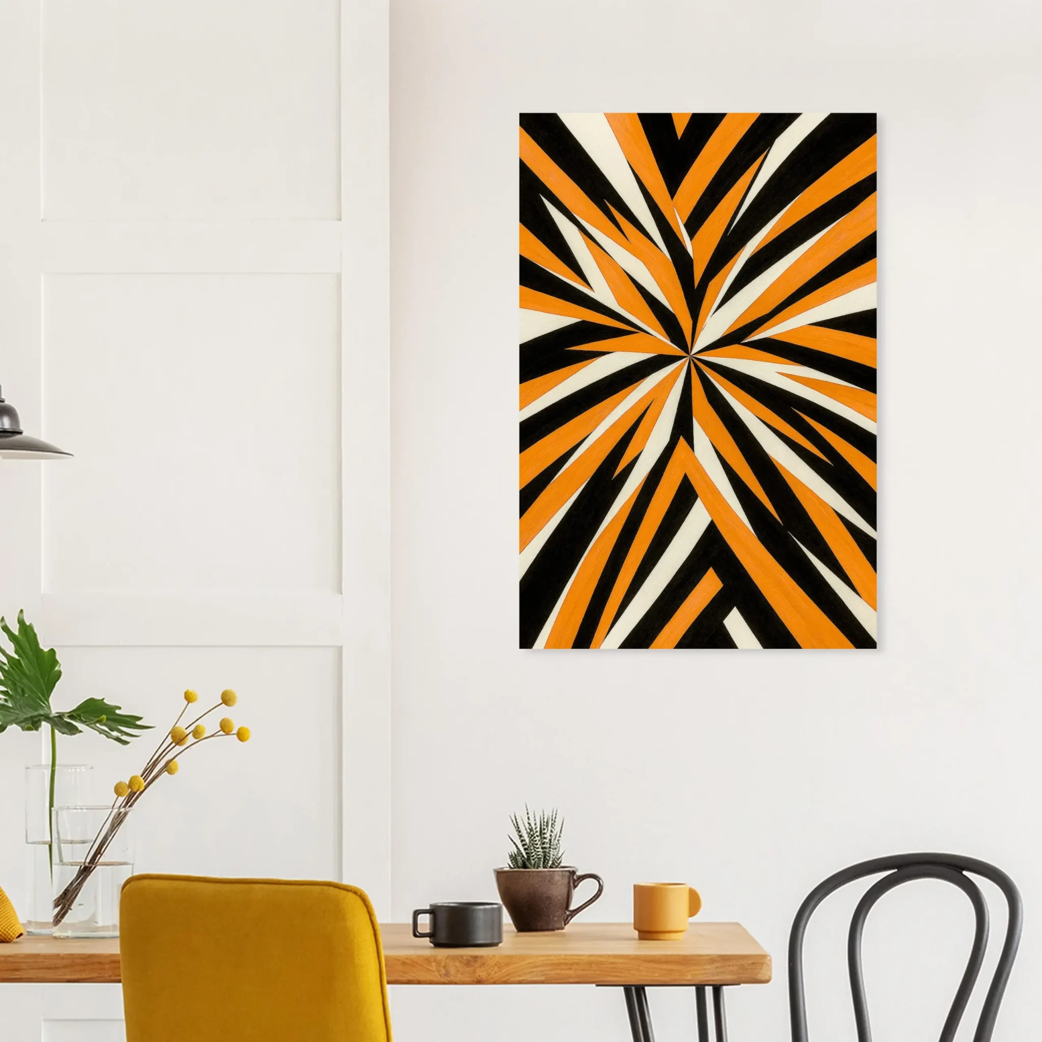 EU Giclée Print Poster SOLAR BURST. Fine Art Wall Art with Archival Quality. Printed, packaged, and shipped in the EU. Exclusive ColorVanta design.