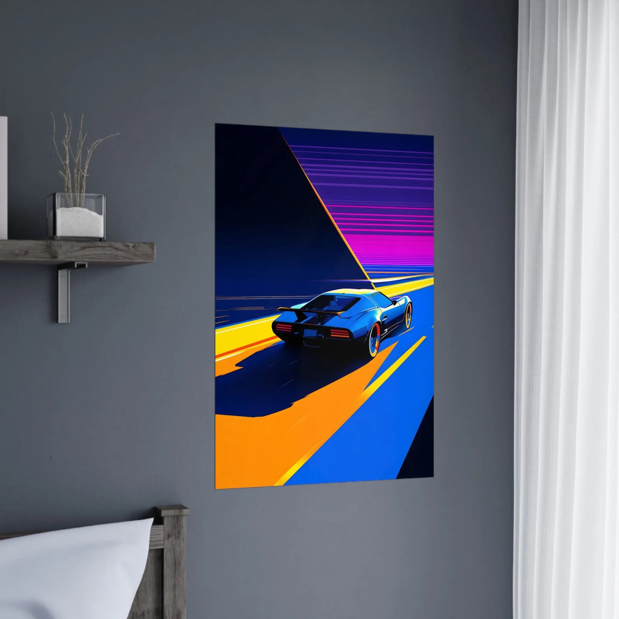 EU GUIDED LIGHT 4 EU Giclée Print Poster GUIDED LIGHT. Fine Art Wall Art with Archival Quality. Printed, packaged, and shipped in the EU. Exclusive ColorVanta design.