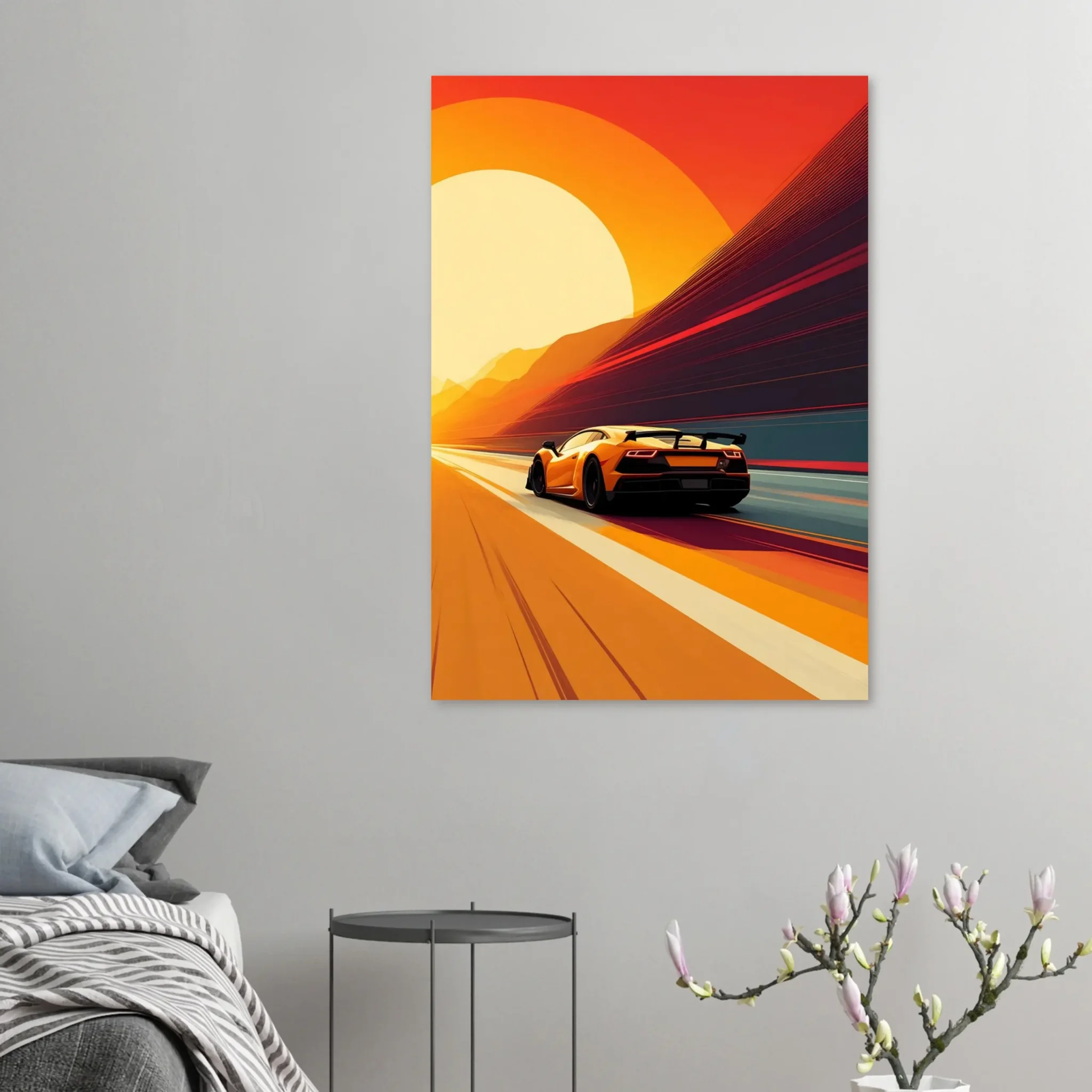 EU RADIANT PATH 7 EU Giclée Print Poster RADIANT PATH. Fine Art Wall Art with Archival Quality. Printed, packaged, and shipped in the EU. Exclusive ColorVanta design.