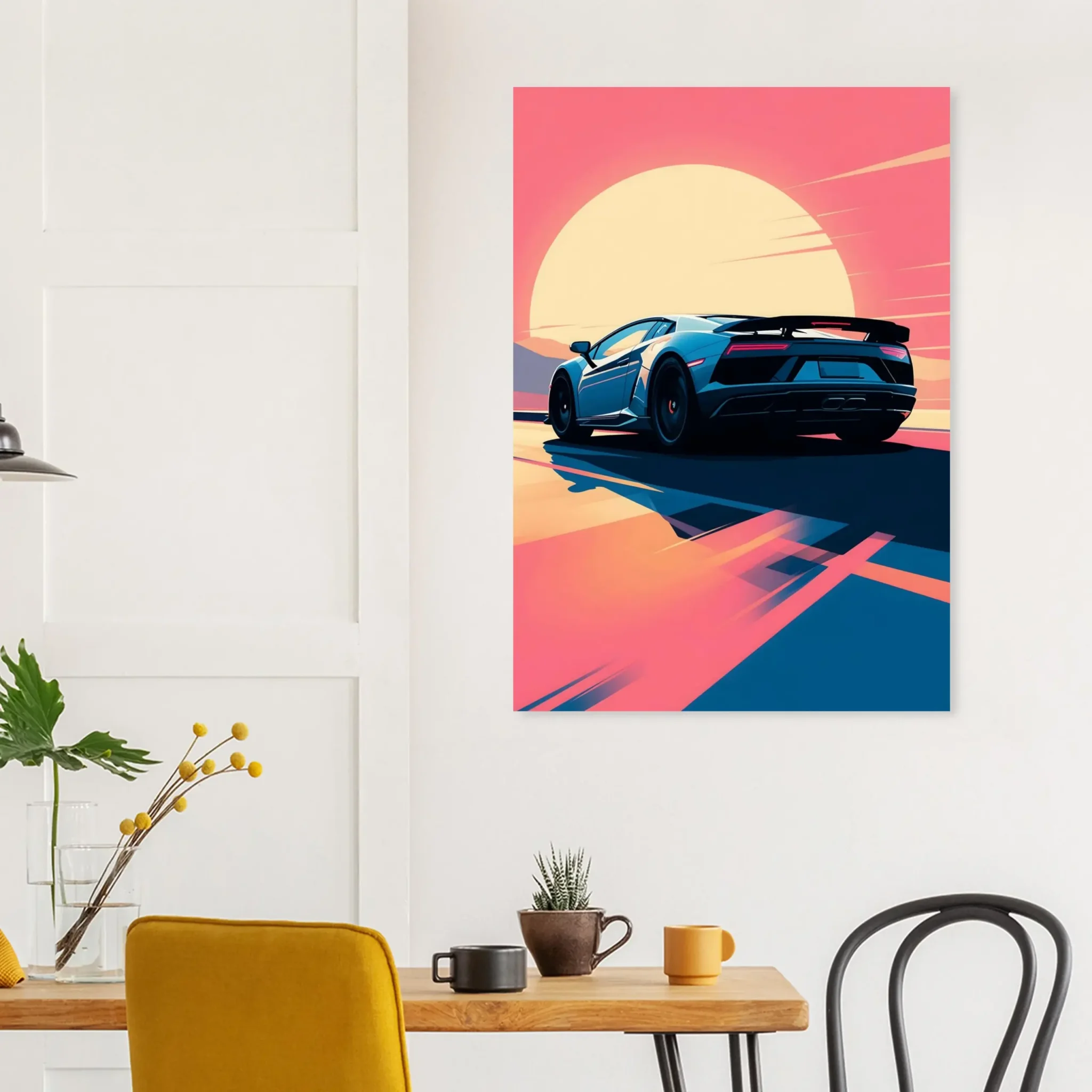 EU STEADY COURSE 8 EU Giclée Print Poster STEADY COURSE. Fine Art Wall Art with Archival Quality. Printed, packaged, and shipped in the EU. Exclusive ColorVanta design.
