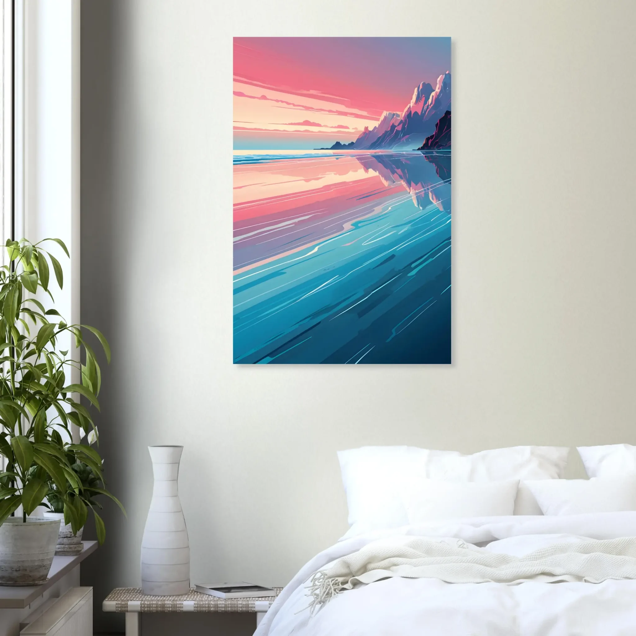 EU Giclée Print Poster HORIZON DRIFT. Fine Art Wall Art with Archival Quality. Printed, packaged, and shipped in the EU. Exclusive ColorVanta design.