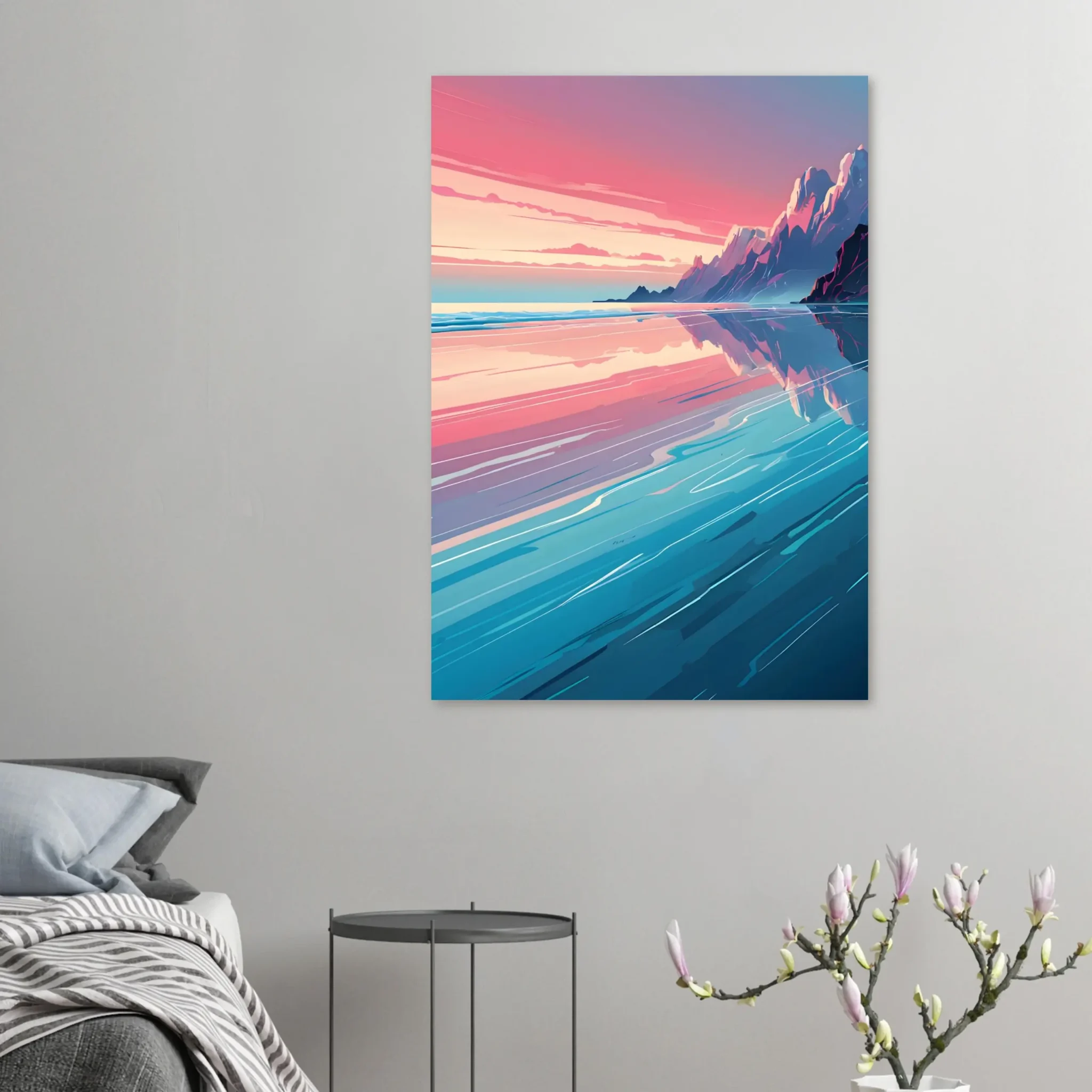 EU Giclée Print Poster HORIZON DRIFT. Fine Art Wall Art with Archival Quality. Printed, packaged, and shipped in the EU. Exclusive ColorVanta design.