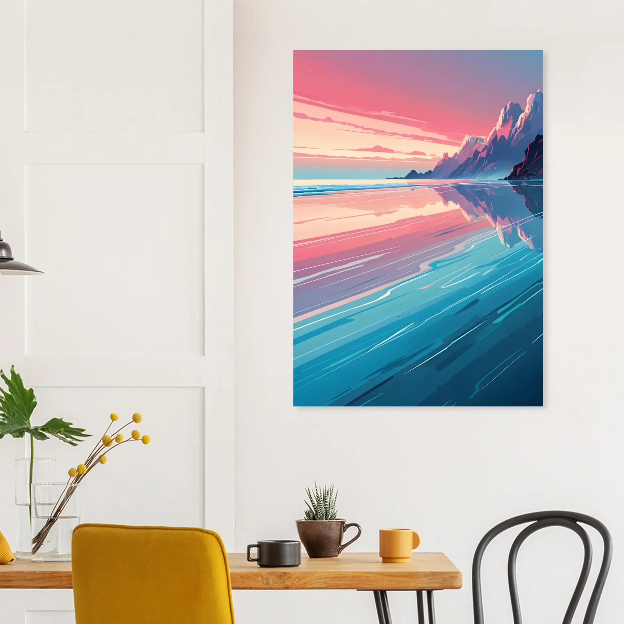 EU Giclée Print Poster HORIZON DRIFT. Fine Art Wall Art with Archival Quality. Printed, packaged, and shipped in the EU. Exclusive ColorVanta design.