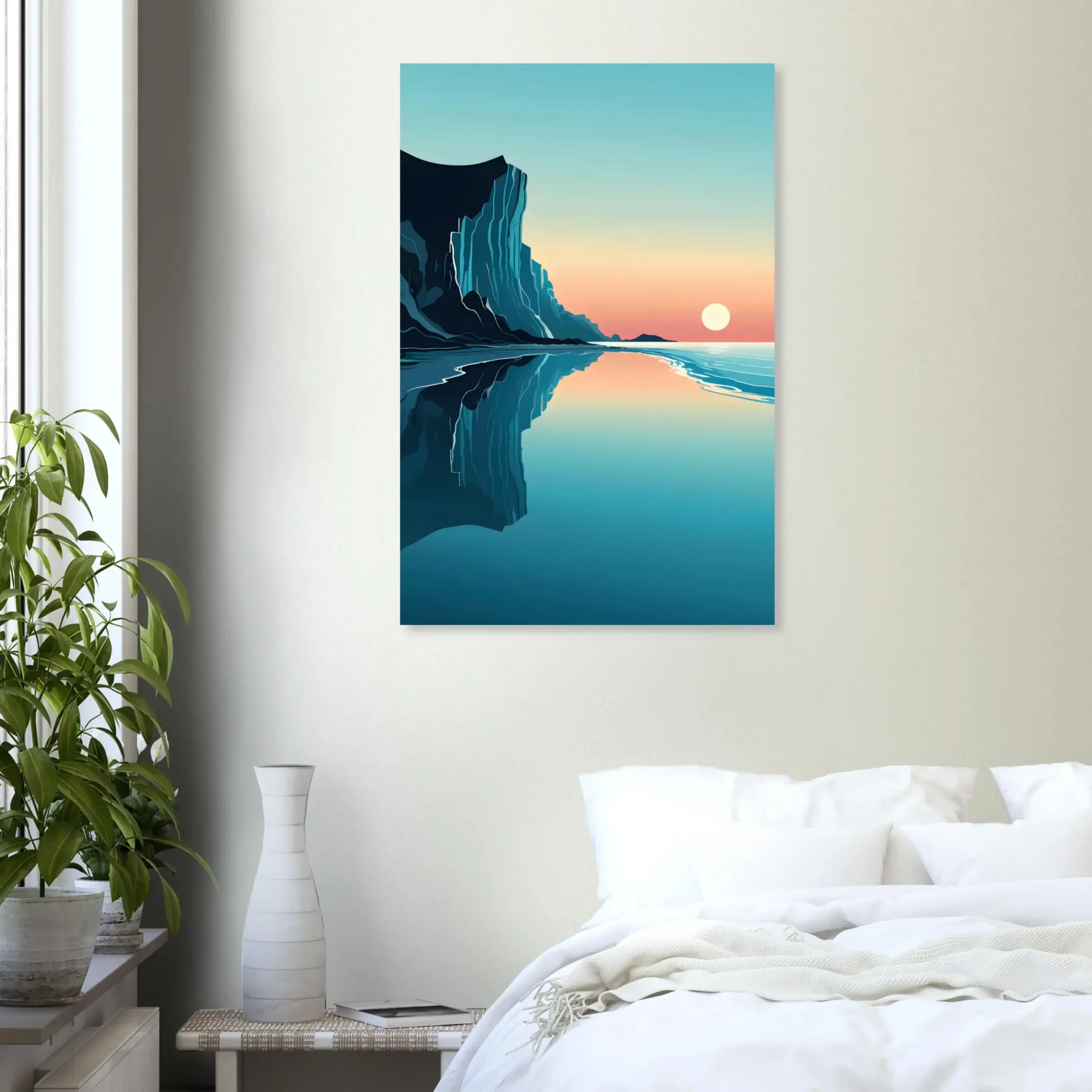 EU REFLECTED EDGE 2 EU Giclée Print Poster REFLECTED EDGE. Fine Art Wall Art with Archival Quality. Printed, packaged, and shipped in the EU. Exclusive ColorVanta design.
