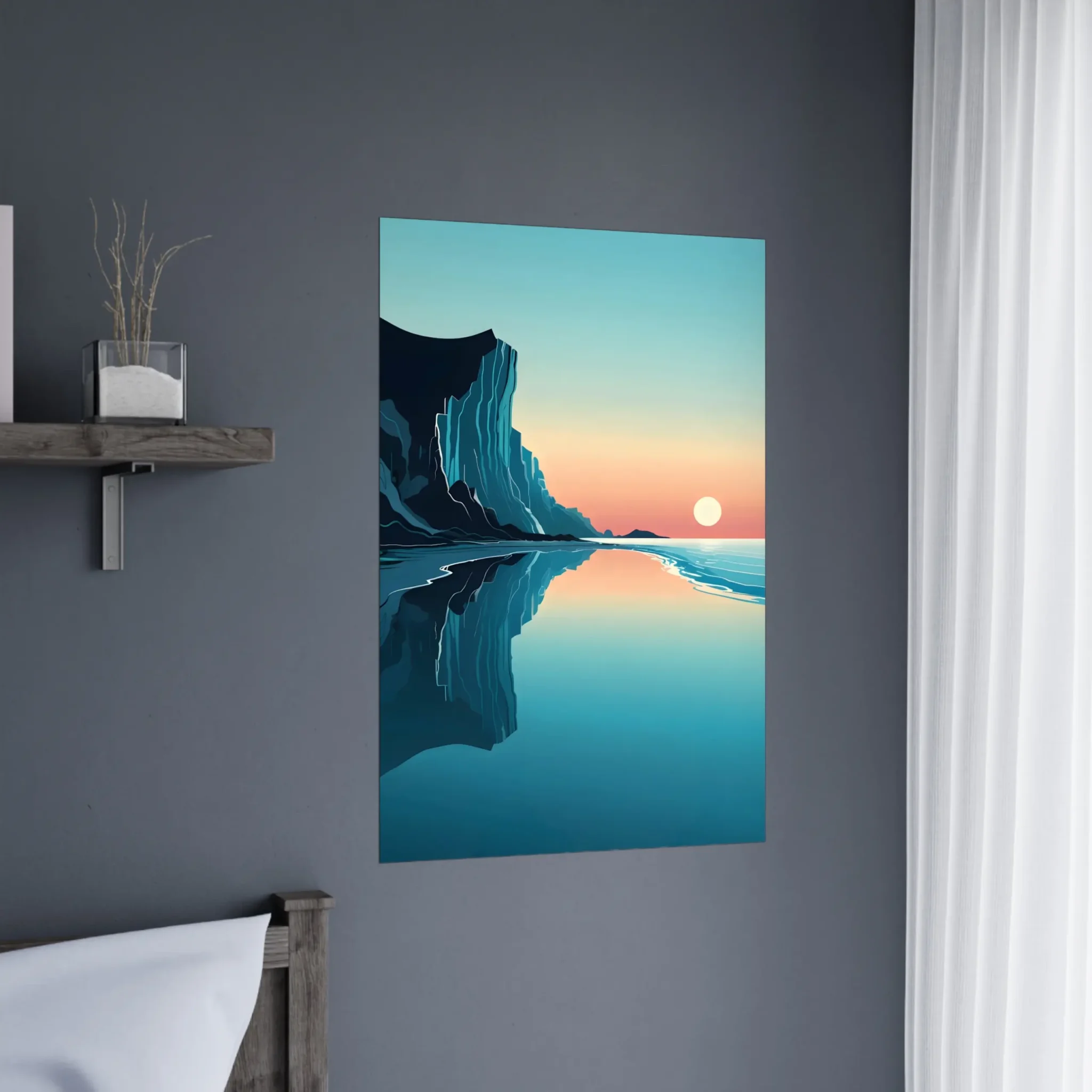 EU REFLECTED EDGE 3 EU Giclée Print Poster REFLECTED EDGE. Fine Art Wall Art with Archival Quality. Printed, packaged, and shipped in the EU. Exclusive ColorVanta design.