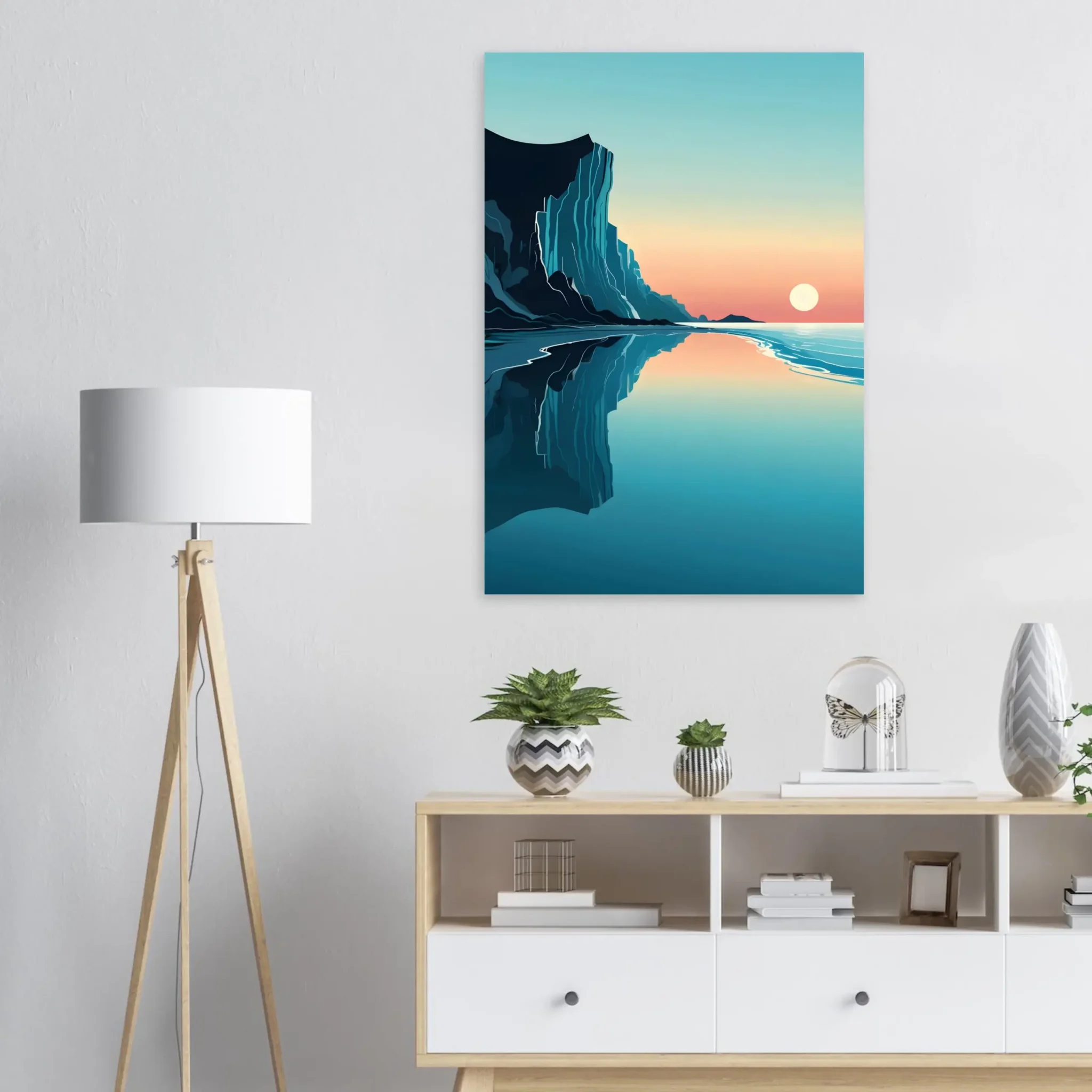 EU REFLECTED EDGE 4 EU Giclée Print Poster REFLECTED EDGE. Fine Art Wall Art with Archival Quality. Printed, packaged, and shipped in the EU. Exclusive ColorVanta design.