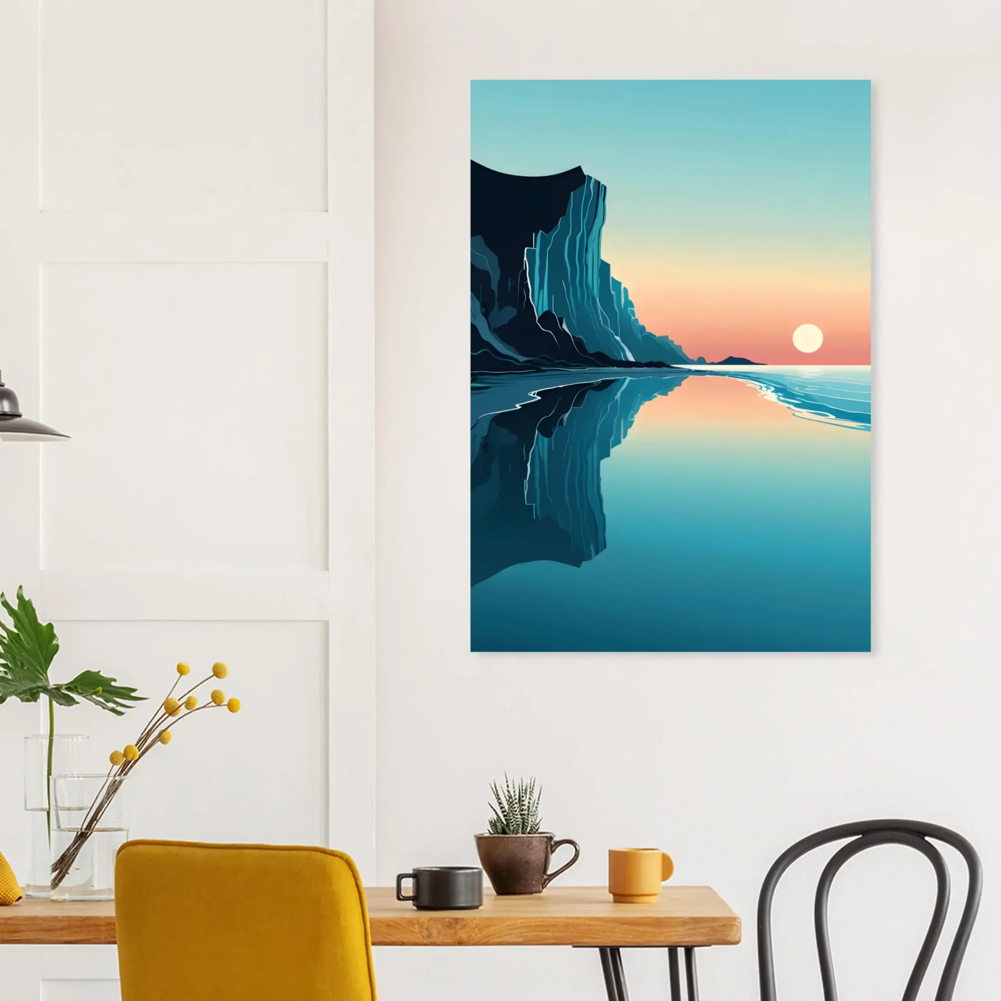 EU REFLECTED EDGE 6 EU Giclée Print Poster REFLECTED EDGE. Fine Art Wall Art with Archival Quality. Printed, packaged, and shipped in the EU. Exclusive ColorVanta design.