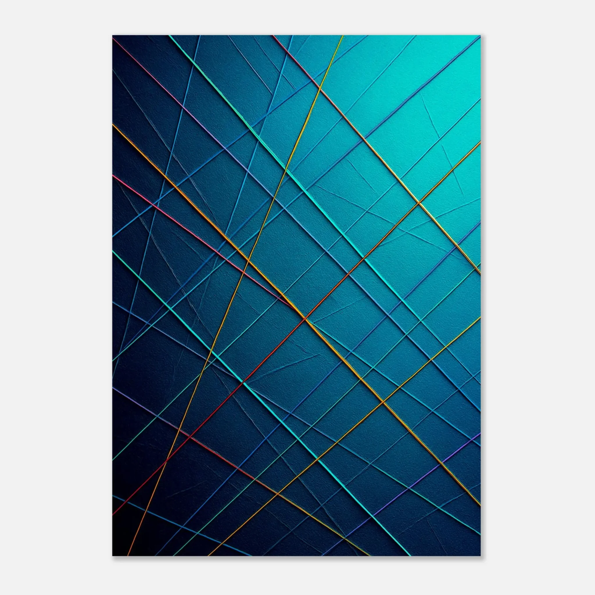 US COOL CURRENT 2 US Giclée Print Poster COOL CURRENT. Fine Art Wall Art with Archival Quality. Printed, packaged, and shipped in the US. Exclusive ColorVanta design.