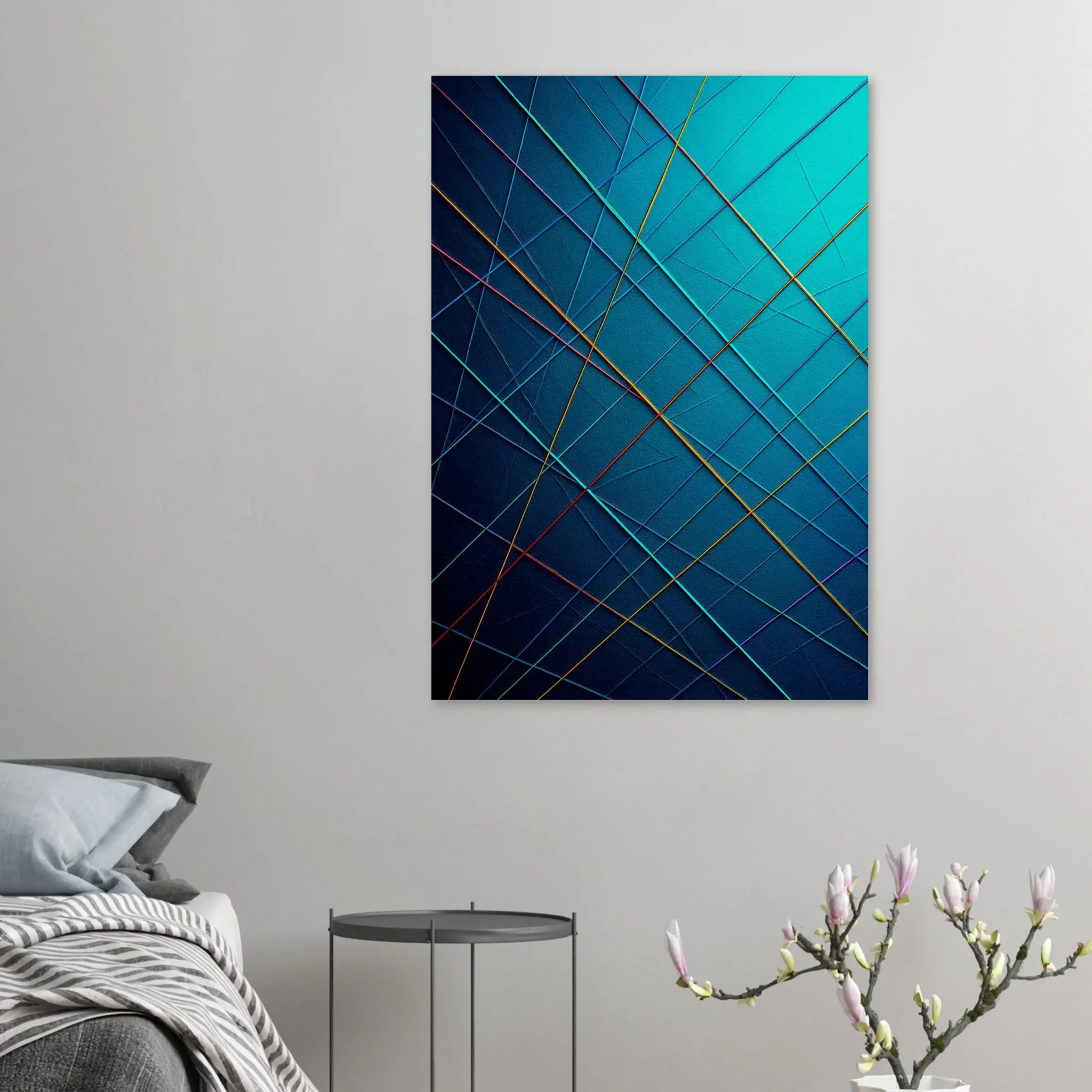 US COOL CURRENT 4 US Giclée Print Poster COOL CURRENT. Fine Art Wall Art with Archival Quality. Printed, packaged, and shipped in the US. Exclusive ColorVanta design.