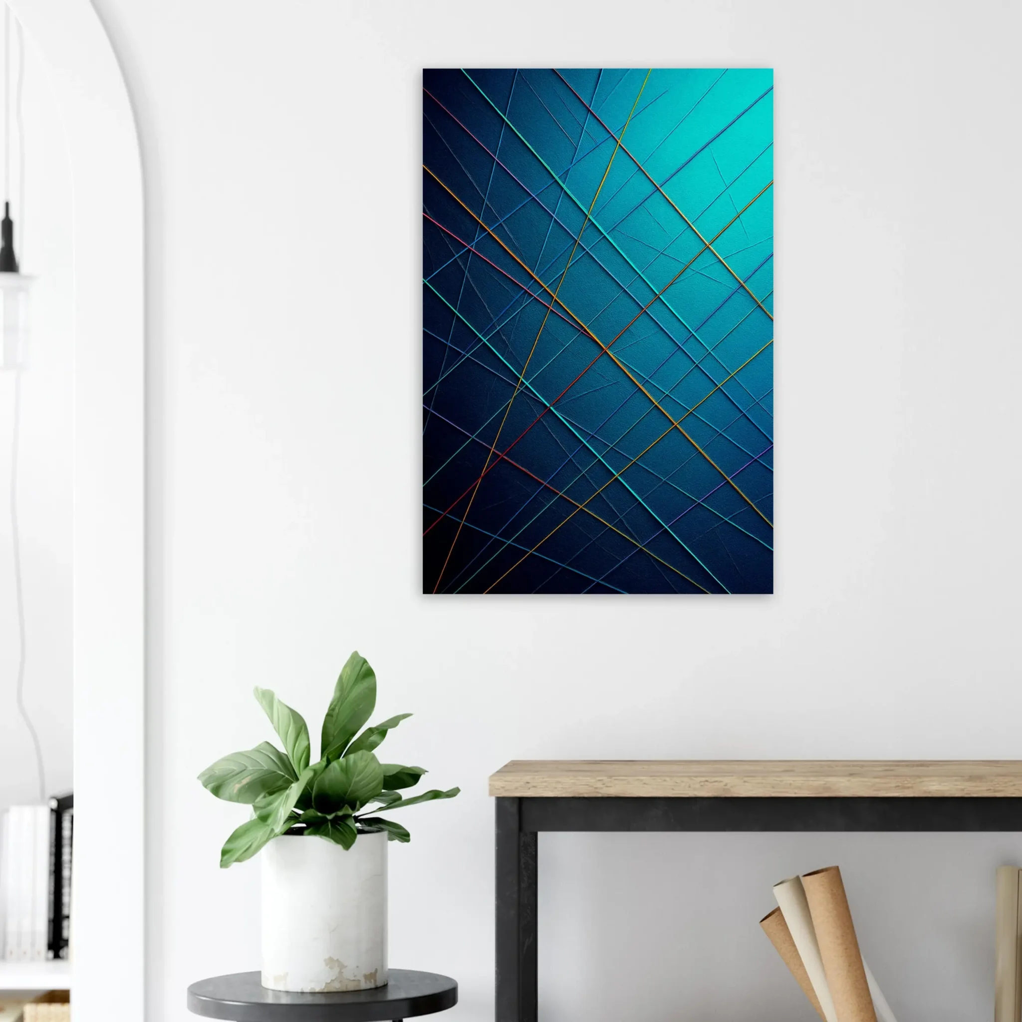 US COOL CURRENT 7 US Giclée Print Poster COOL CURRENT. Fine Art Wall Art with Archival Quality. Printed, packaged, and shipped in the US. Exclusive ColorVanta design.
