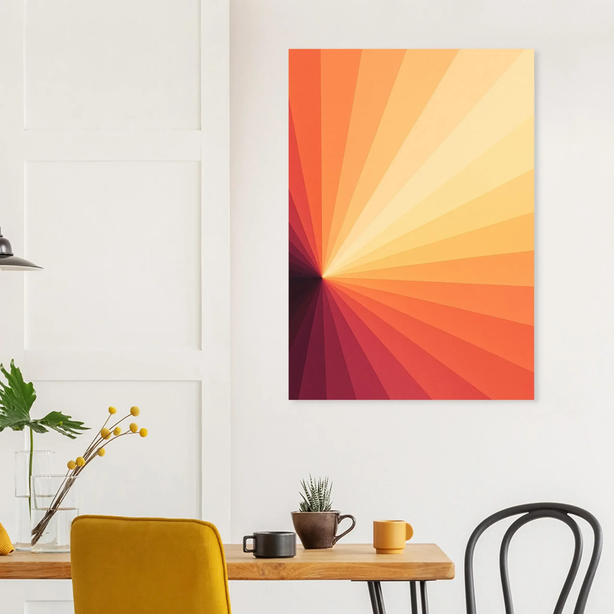 US Giclée Print Poster DAWN VECTOR. Fine Art Wall Art with Archival Quality. Printed, packaged, and shipped in the US. Exclusive ColorVanta design.
