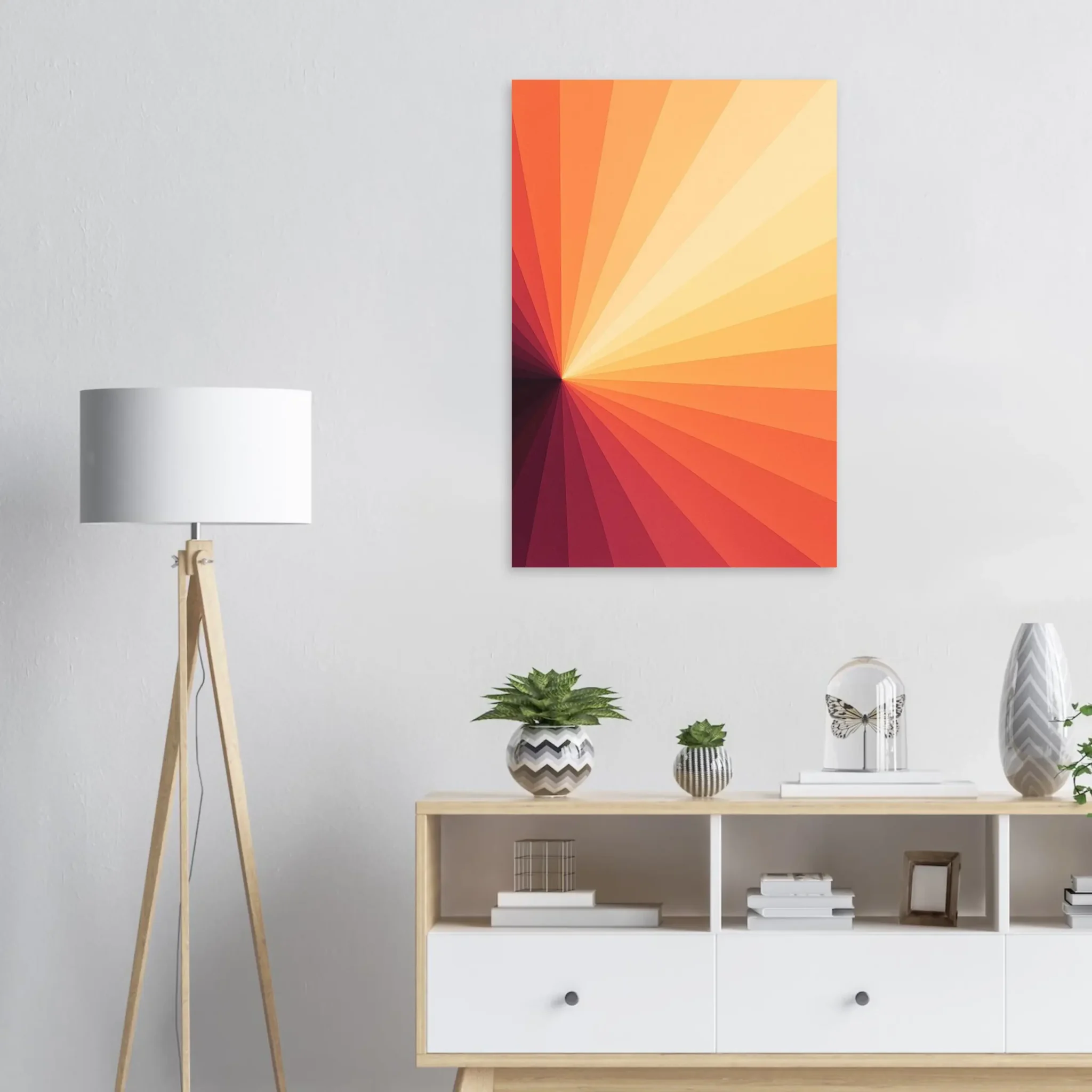 US Giclée Print Poster DAWN VECTOR. Fine Art Wall Art with Archival Quality. Printed, packaged, and shipped in the US. Exclusive ColorVanta design.