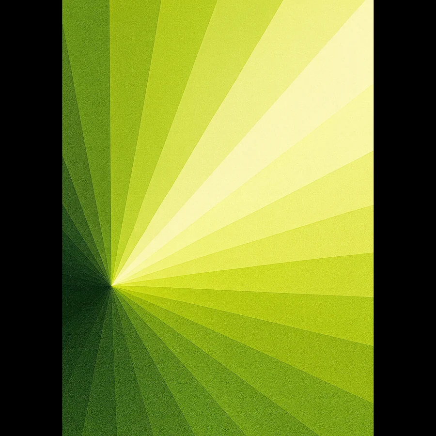 US Giclée Print Poster AURORA LIME. Fine Art Wall Art with Archival Quality. Printed, packaged, and shipped in the US. Exclusive ColorVanta design.