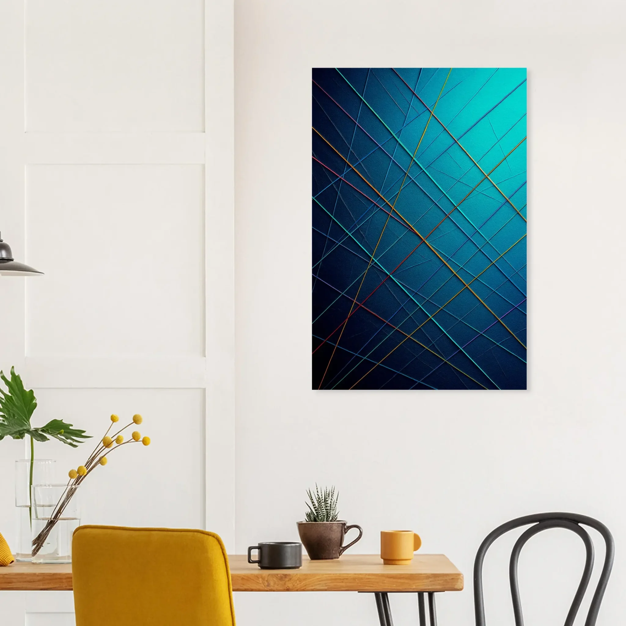 US COOL CURRENT 6 US Giclée Print Poster COOL CURRENT. Fine Art Wall Art with Archival Quality. Exclusive ColorVanta design.