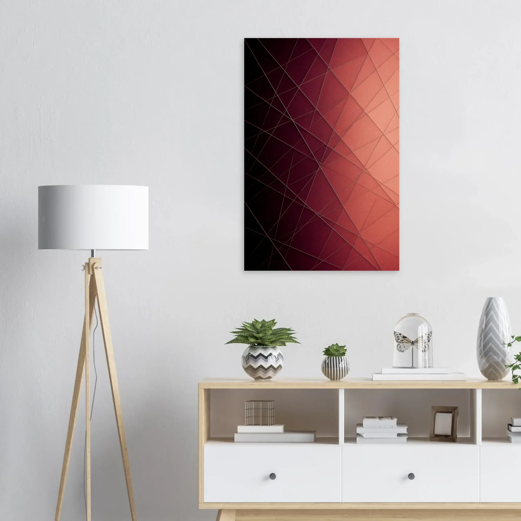 US Giclée Print Poster COPPER FLOW. Fine Art Wall Art with Archival Quality. Printed, packaged, and shipped in the US. Exclusive ColorVanta design.