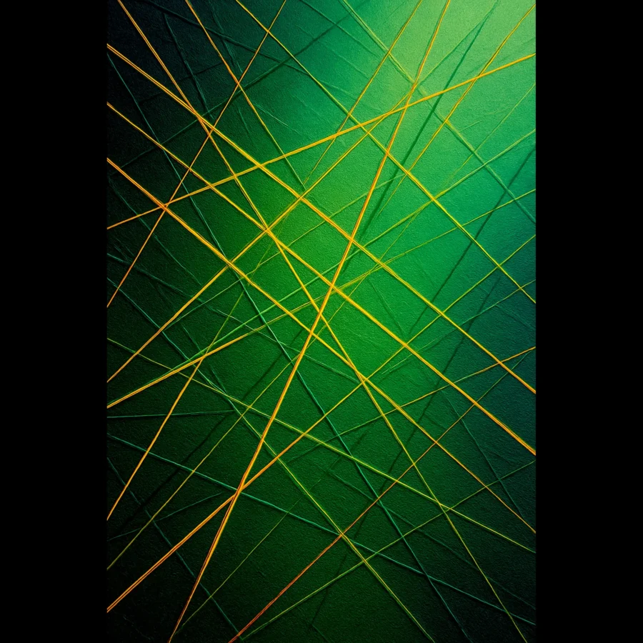 US Giclée Print Poster FOREST VOLTAGE. Fine Art Wall Art with Archival Quality. Printed, packaged, and shipped in the US. Exclusive ColorVanta design.