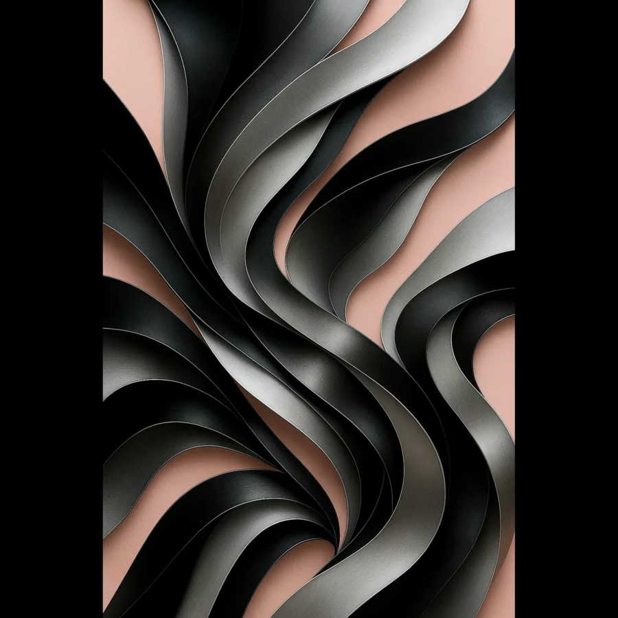 US Giclée Print Poster GRAPHITE AND ROSE. Fine Art Wall Art with Archival Quality. Printed, packaged, and shipped in the US. Exclusive ColorVanta design.