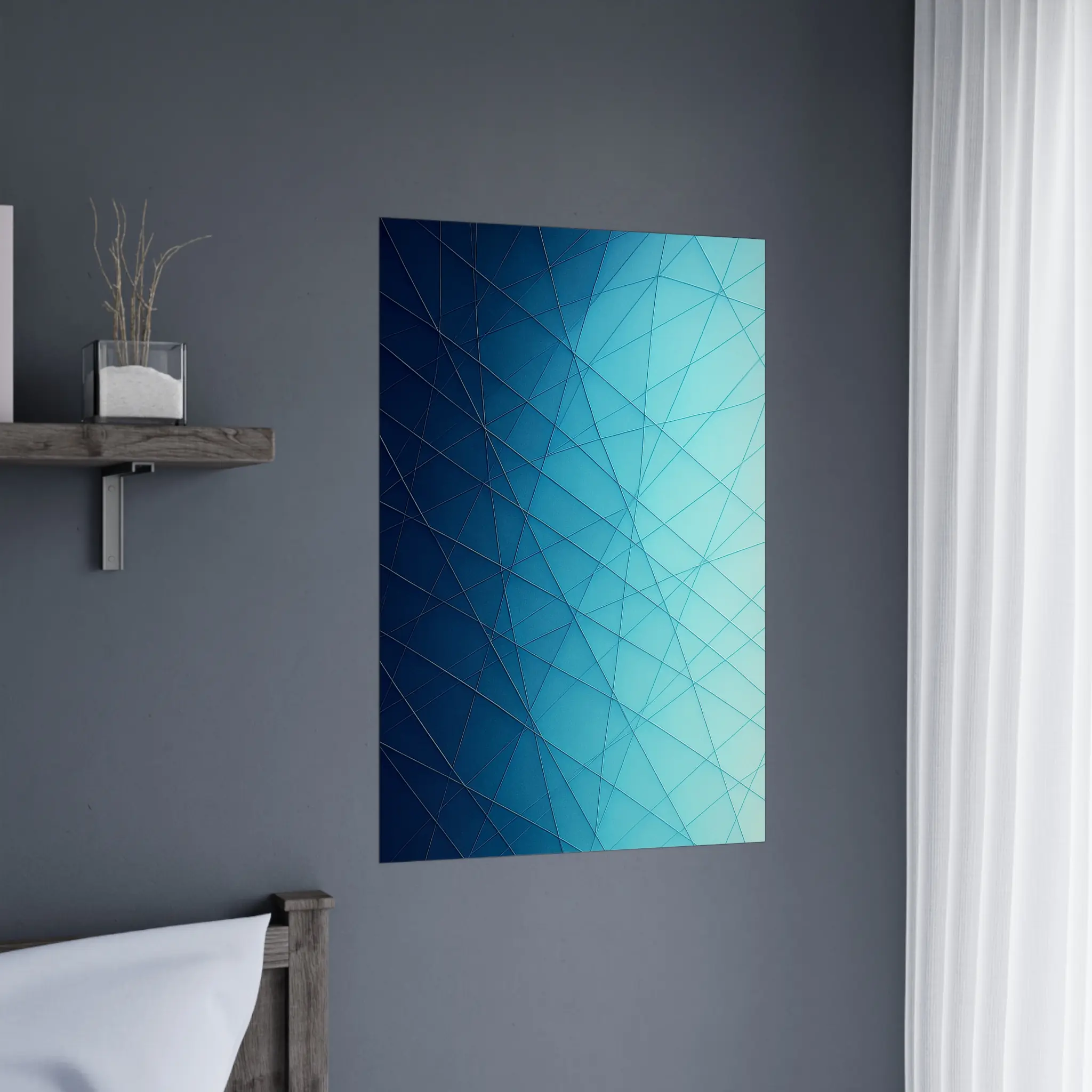 US ICEGRID 3 V2 US Giclée Print Poster ICEGRID. Fine Art Wall Art with Archival Quality. Printed, packaged, and shipped in the US. Exclusive ColorVanta design.