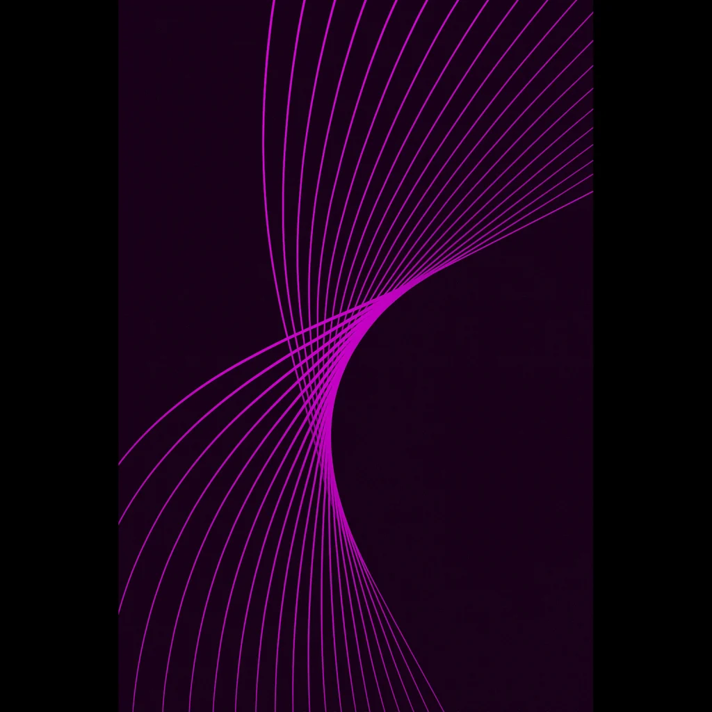 US Giclée Print Poster MAGENTA FLUX. Fine Art Wall Art with Archival Quality. Printed, packaged, and shipped in the US. Exclusive DORVUREL design.