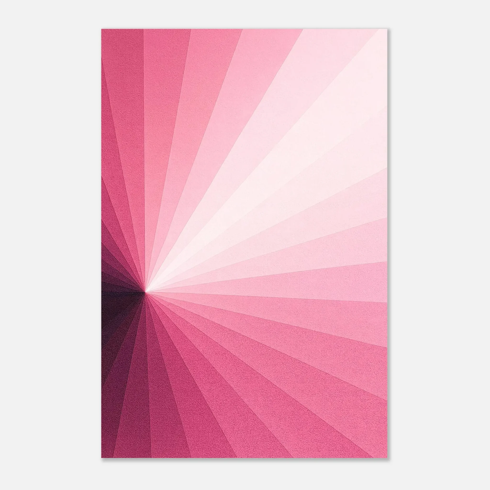 US Giclée Print Poster ROSELIGHT ECHO. Fine Art Wall Art with Archival Quality. Printed, packaged, and shipped in the US. Exclusive ColorVanta design.