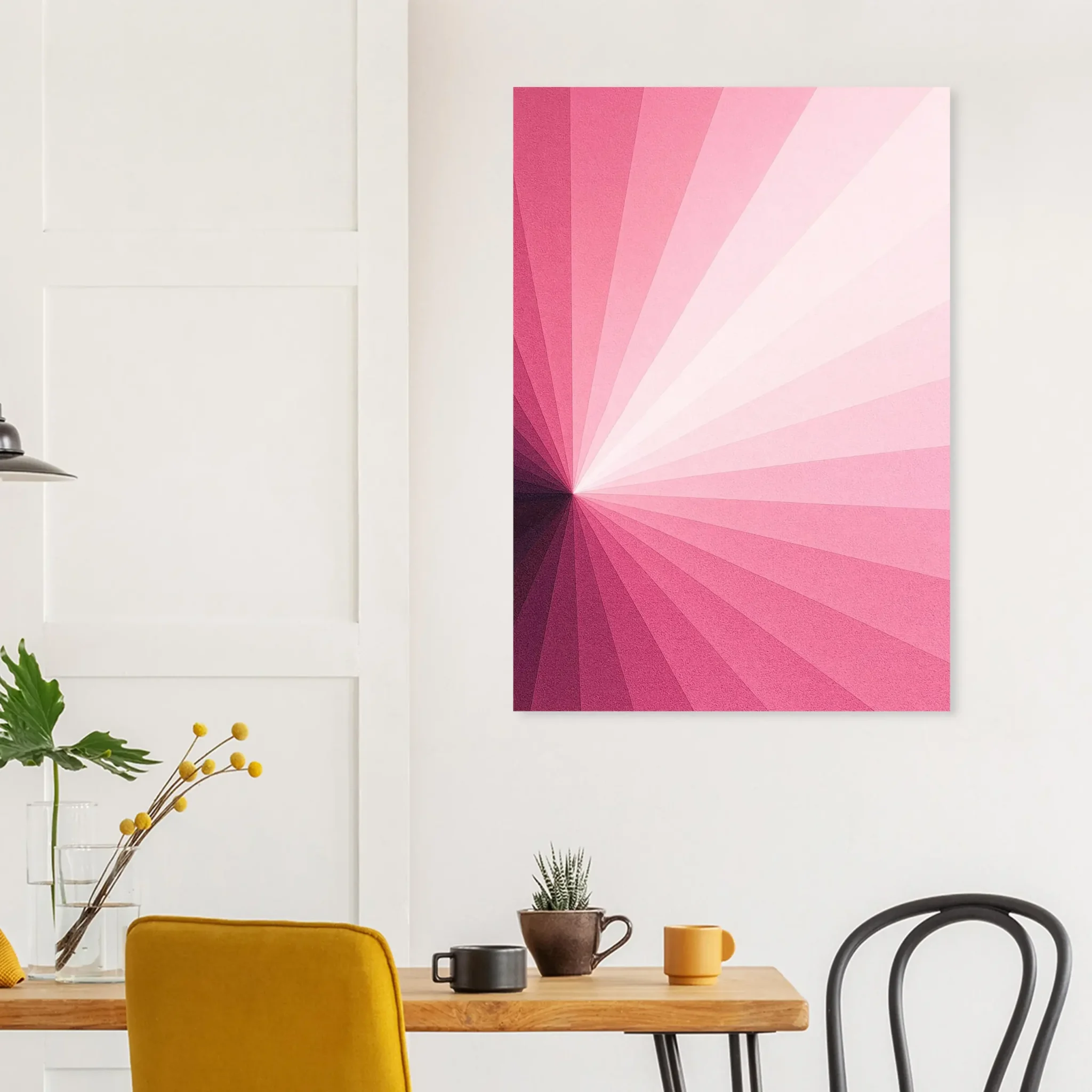 US Giclée Print Poster ROSELIGHT ECHO. Fine Art Wall Art with Archival Quality. Printed, packaged, and shipped in the US. Exclusive ColorVanta design.
