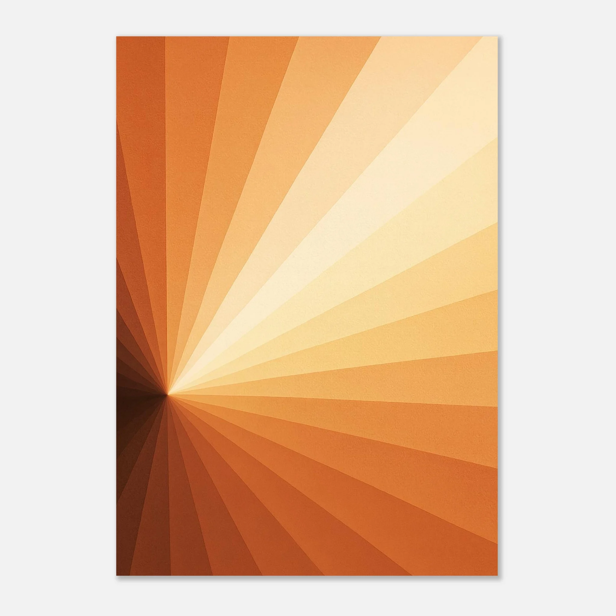 US Giclée Print Poster SOLAR AMBER. Fine Art Wall Art with Archival Quality. Printed, packaged, and shipped in the US. Exclusive ColorVanta design.