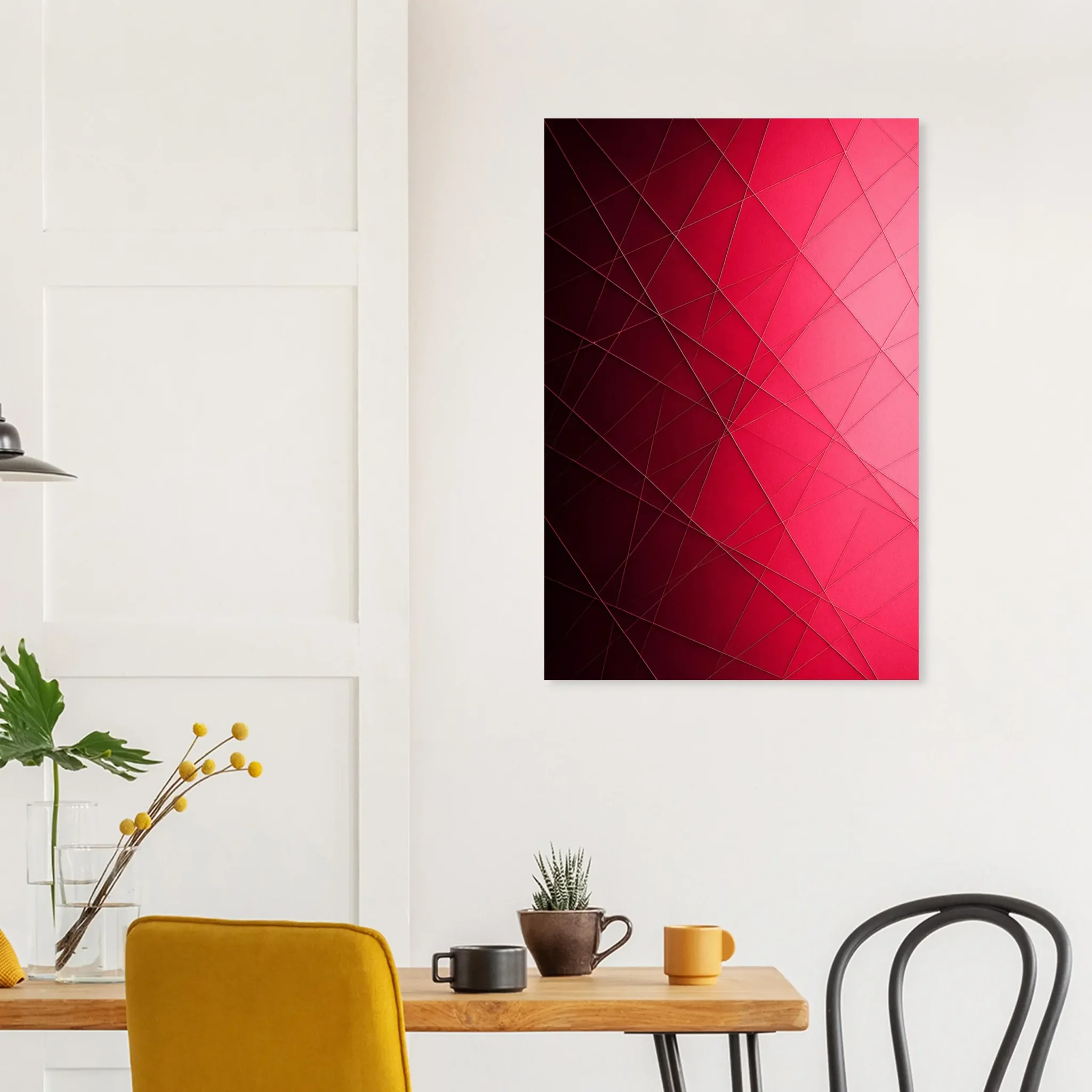 US SPECTRAL RED 8 US Giclée Print Poster SPECTRAL RED. Fine Art Wall Art with Archival Quality. Exclusive ColorVanta design.