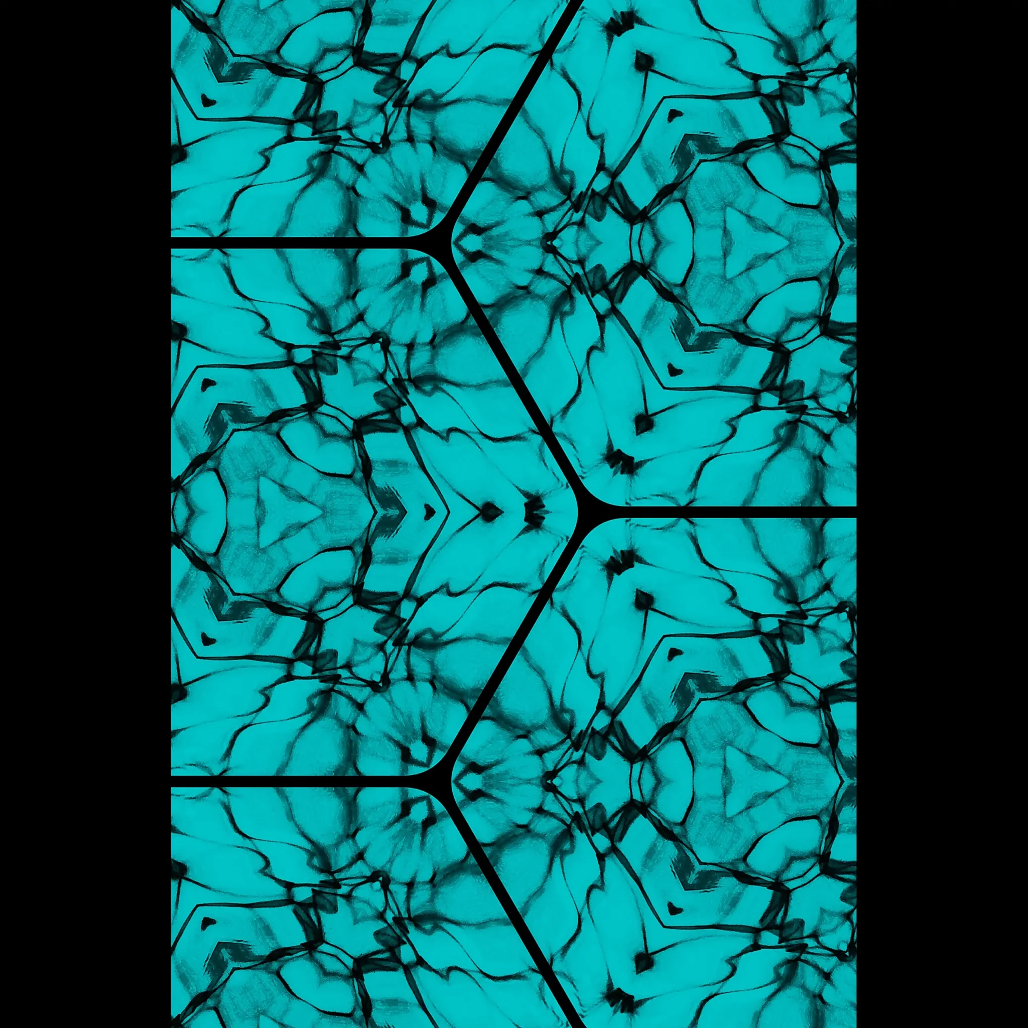 US TURQUOISE CURRENT WP60 US Giclée Print Poster TURQUOISE CURRENT. Fine Art Wall Art with Archival Quality. Printed, packaged, and shipped in the US. Exclusive ColorVanta design.